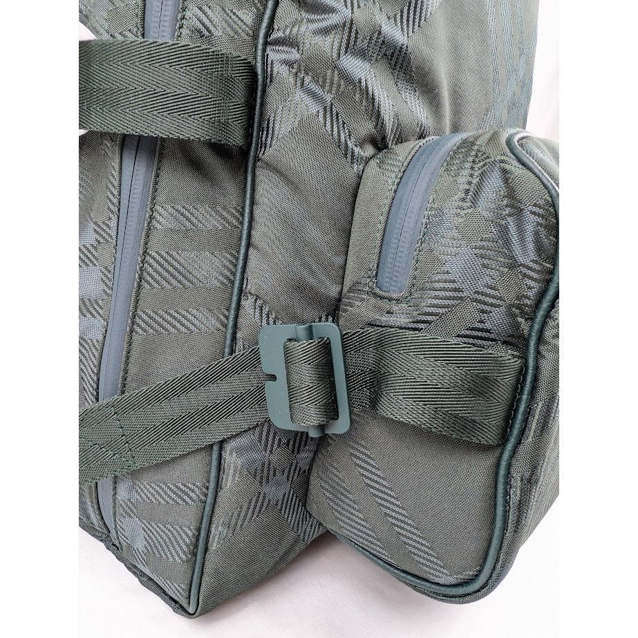 Burberry o1rshd1 Size : OS / Nylon Check Jacquard Backpack in Vine Size ONE SIZE - 6 Thumbnail