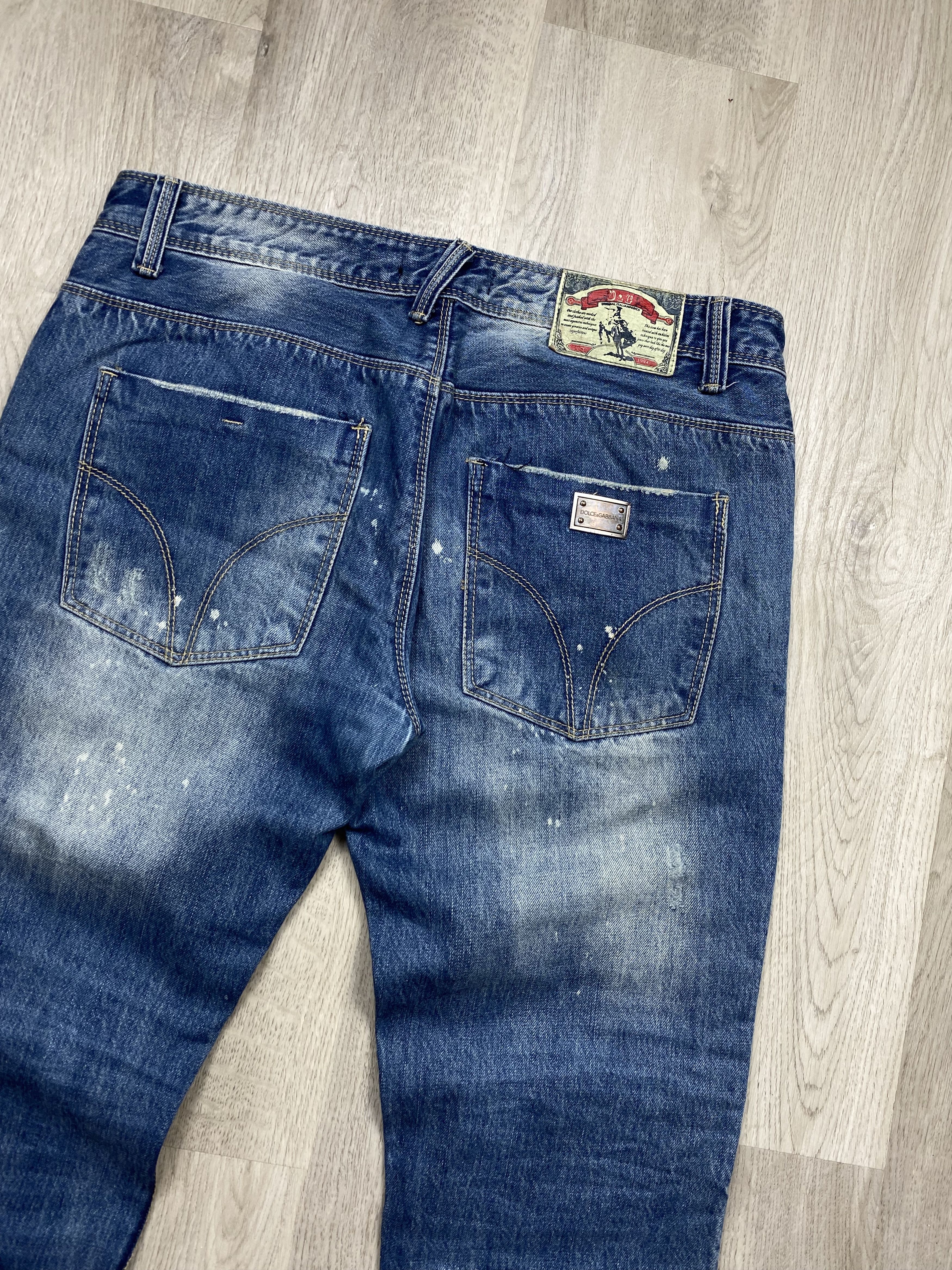 Dolce & Gabbana Dolce & Gabbana Mens Denim Pants Jeans Y2K Size US 34 / EU 50 - 2 Thumbnail