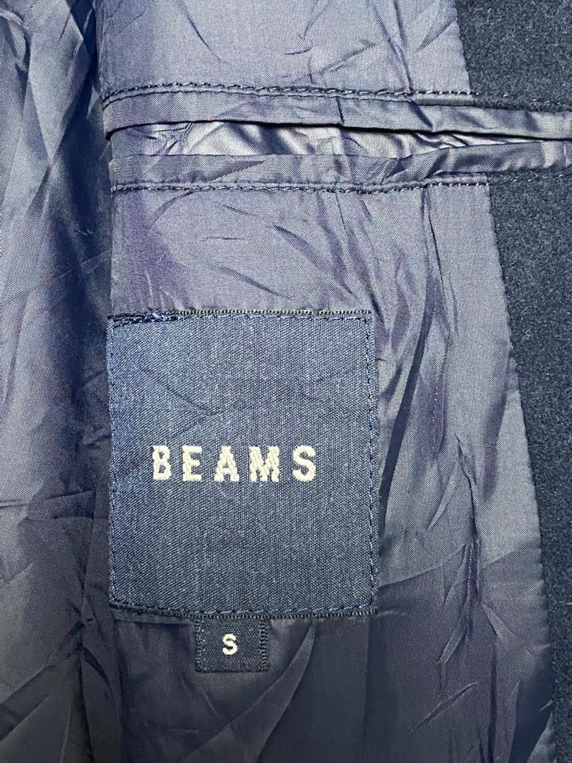 Beams Japan Vintage BEAM Japanese Brand Polyester Long Coat (137) Size US S / EU 44-46 / 1 - 8 Thumbnail
