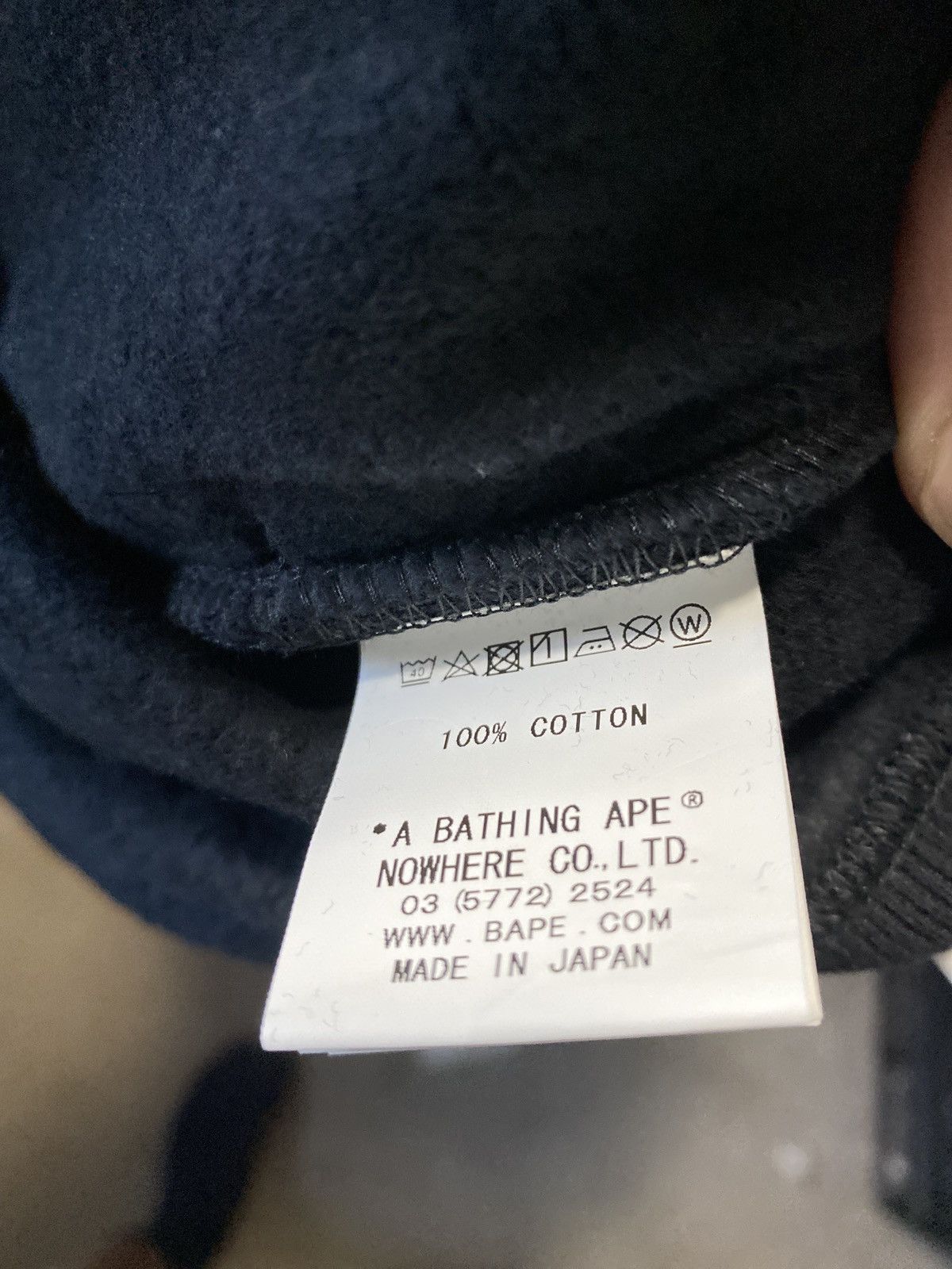 Bape Pusha T X BAPE Baby Milo Pullover Hoodie Black, Large Size US L / EU 52-54 / 3 - 8 Thumbnail