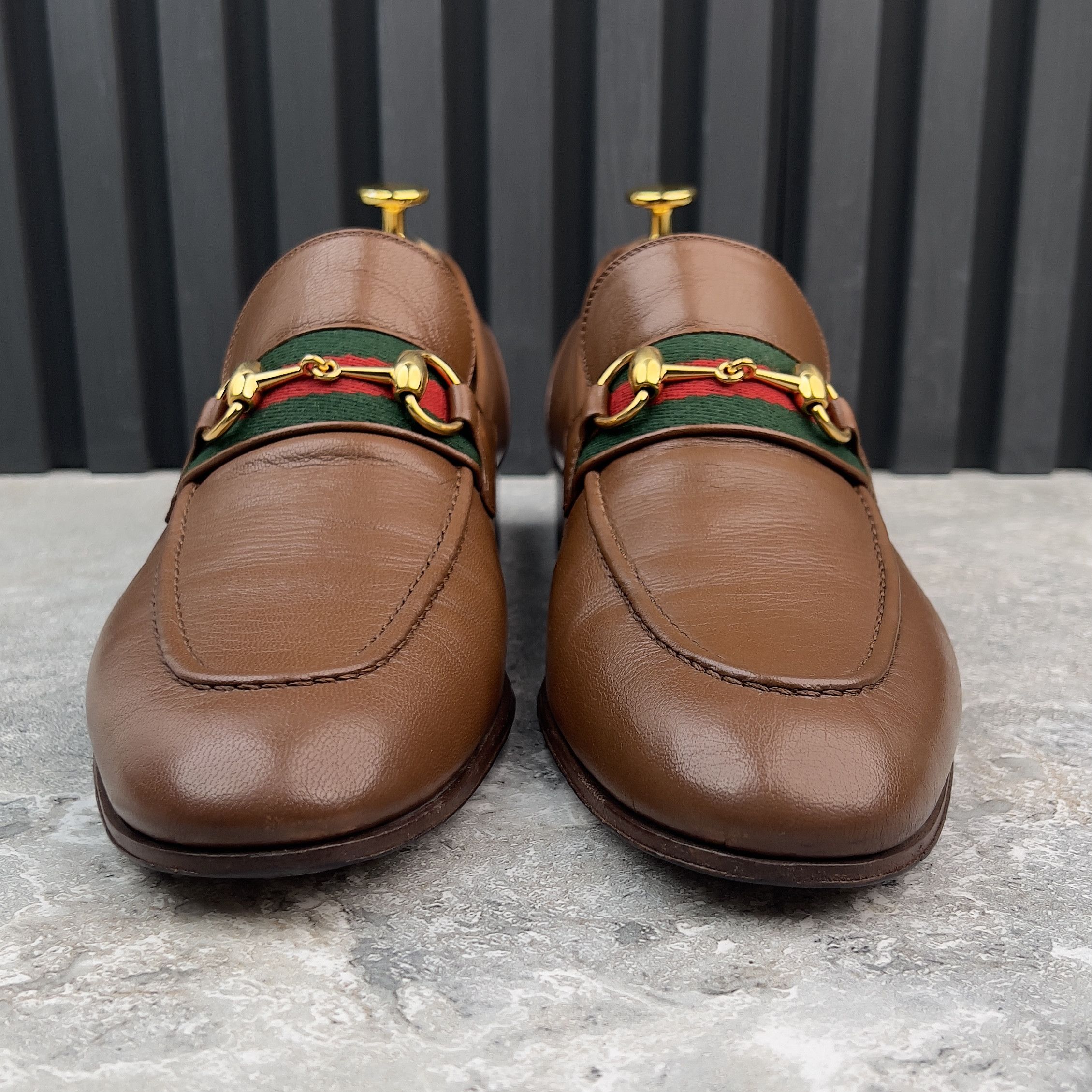 Gucci Gucci Quentin Web Horsebit Heels Loafers Leather Size US 9.5 / EU 42-43 - 8 Thumbnail