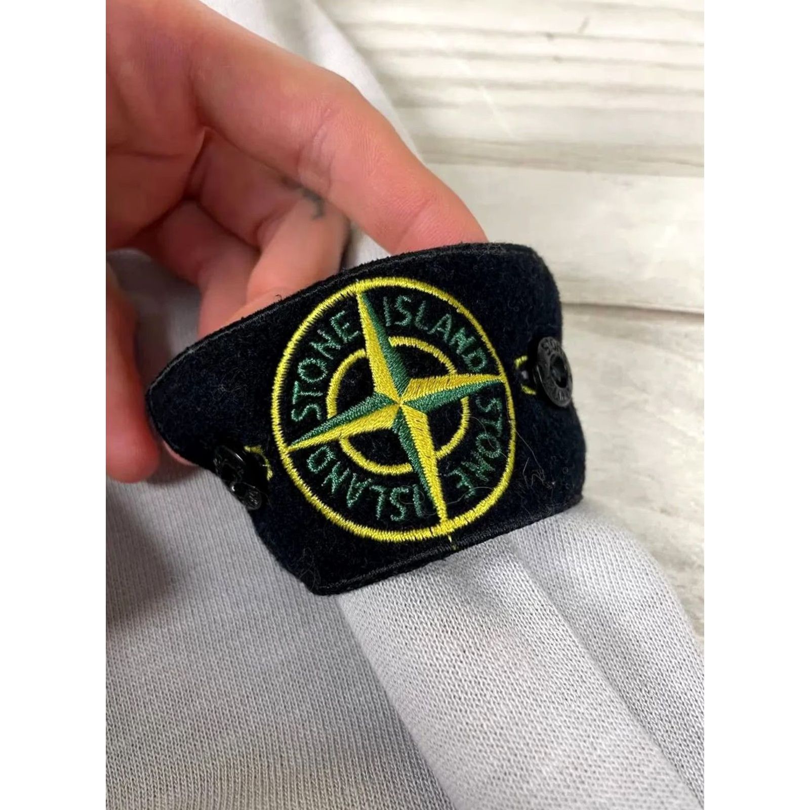 Stone Island VINTAGE Stone Island Sweatshirt Men's XL Gray Cotton Crew Neck Pullover Logo 2020 Warm Casual Mens Size US XL / EU 56 / 4 - 7 Thumbnail
