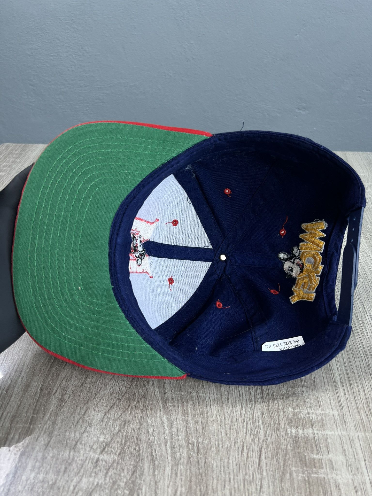 Disney × Mickey Mouse × Vintage Vintage Mickey Mouse Small Size Cap #22 Size ONE SIZE - 7 Thumbnail
