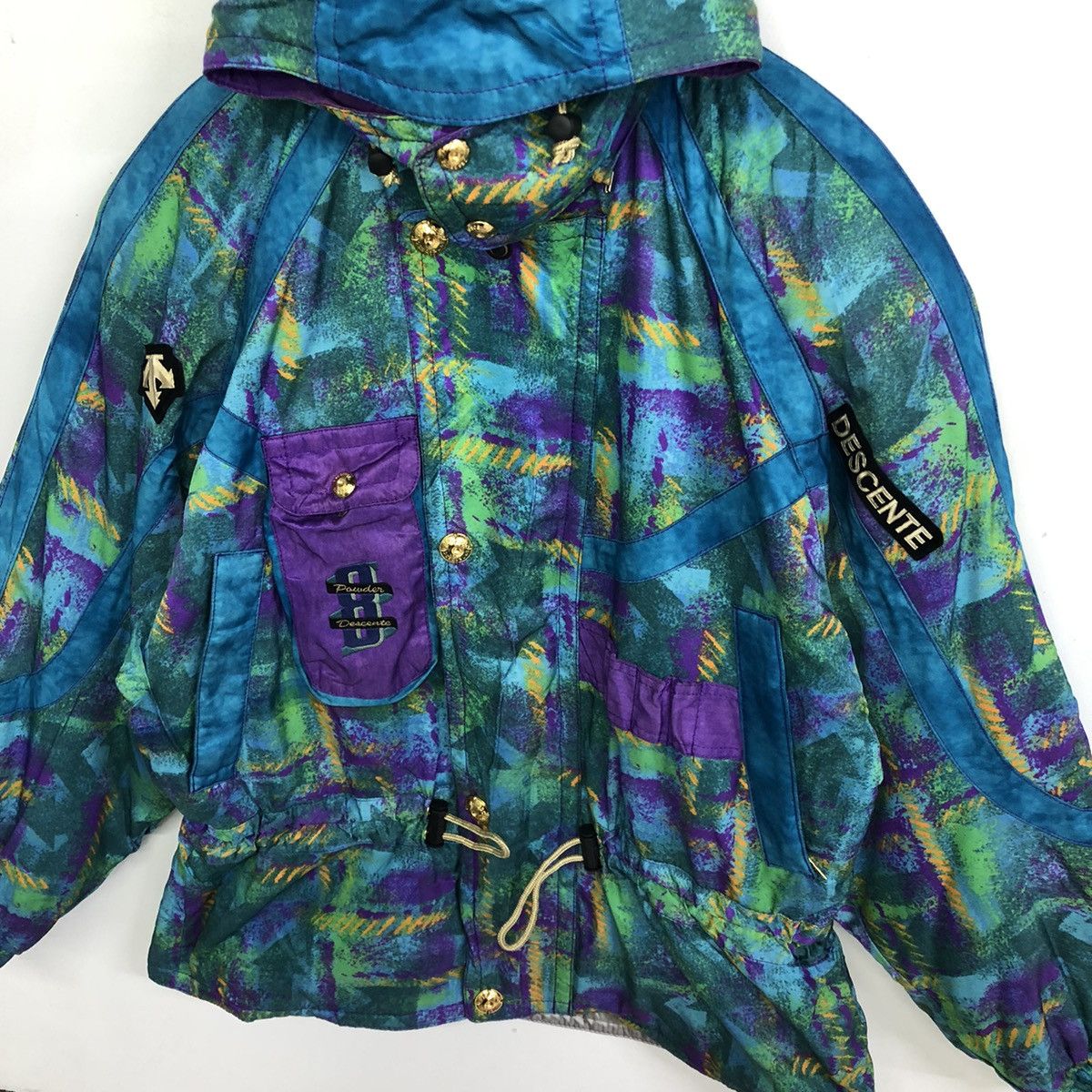 Descente × Vintage Vintage Descente Motive Tactical Design Pocket Ski Jacket Size US XL / EU 56 / 4 - 5 Thumbnail