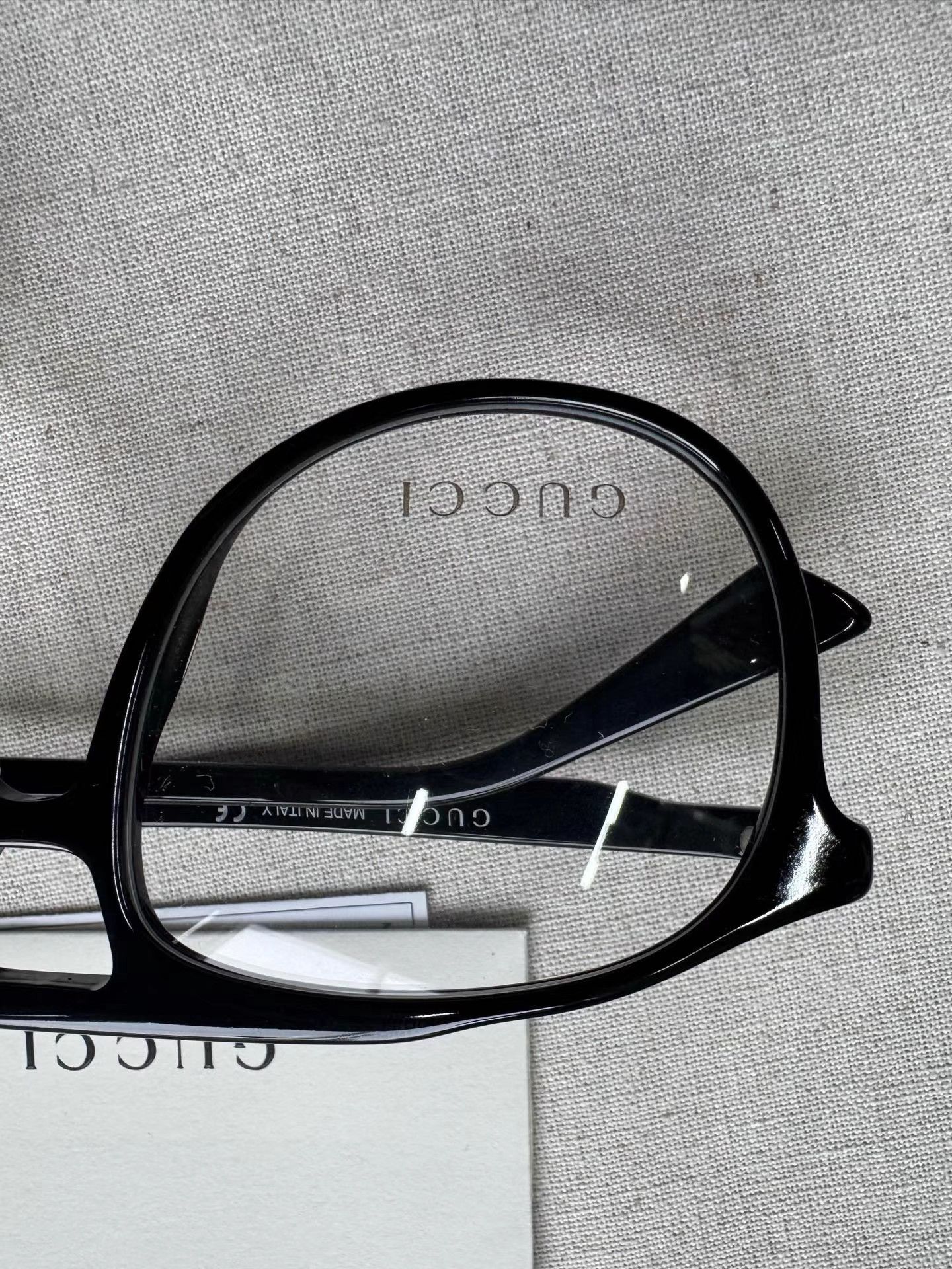 Gucci GUCCI Fashion Double-Bridge Lightweight Acetate Frame K2 Size ONE SIZE - 3 Thumbnail