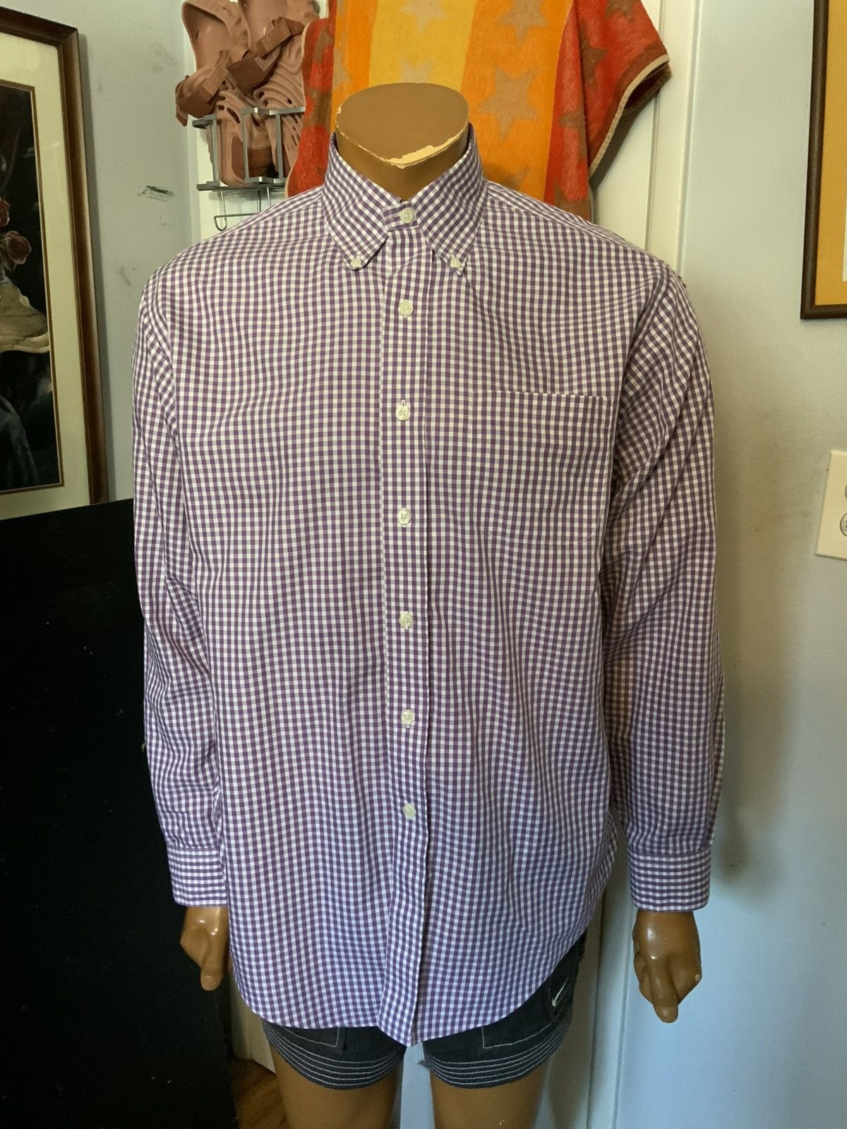 Brooks Brothers Brooks Brothers 346 Original Polo Plaid Button Dress Shirt Size US S / EU 44-46 / 1 - 7 Thumbnail