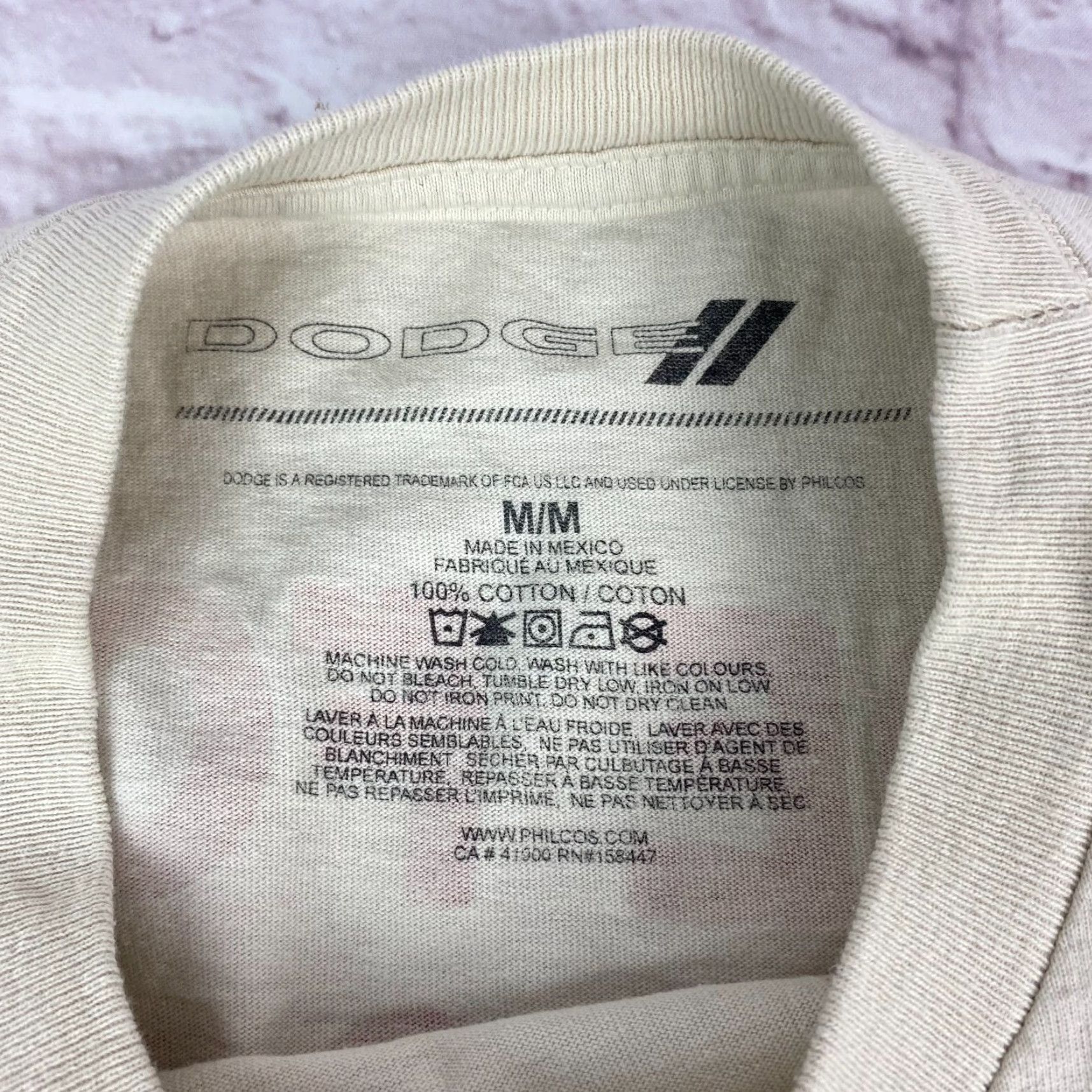 Vintage VINTAGE Dodge Mens T-Shirt An American Classic Made For The Road Size M Short Sleeve Size US M / EU 48-50 / 2 - 6 Thumbnail