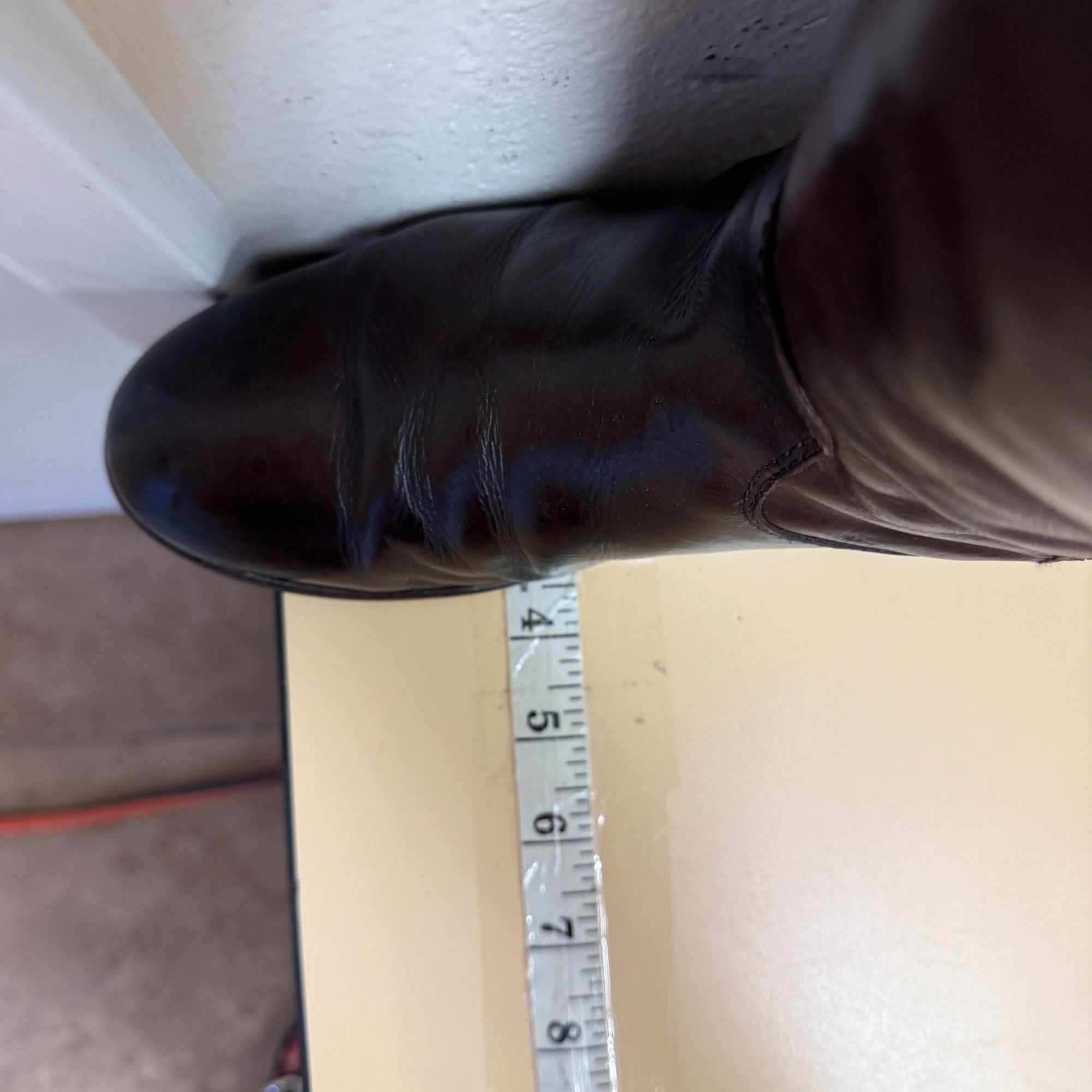 Frye Vtg Frye Melissa 4015 Chocolate Brown Leather TALL Boots Size US 7 / IT 37 - 14 Thumbnail