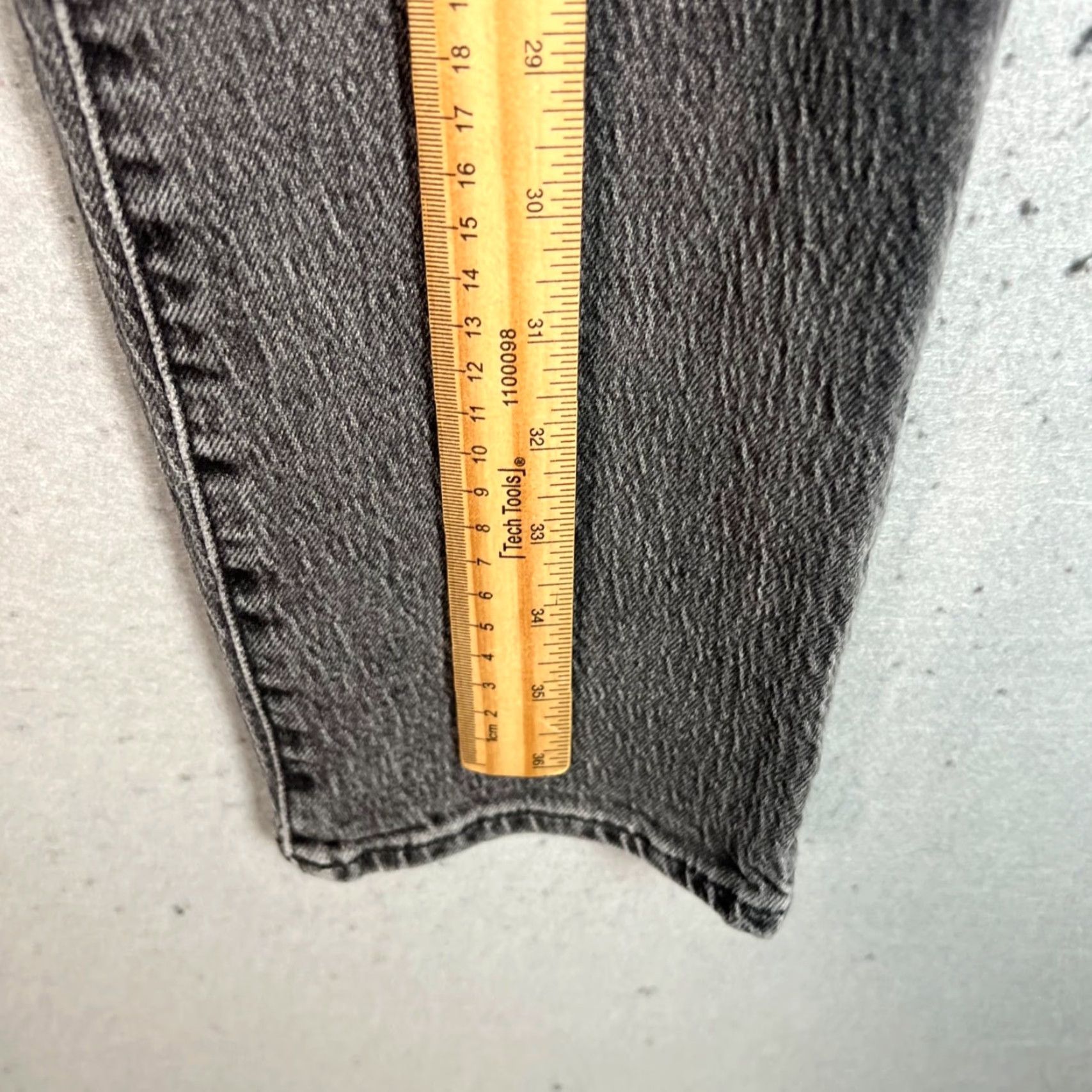 Madewell VINTAGE Madewell Jeans Skinny Denim High-R rise Gray Adult Womens 30 Inseam 27 in Size 30" / US 8 / IT 44 - 7 Thumbnail