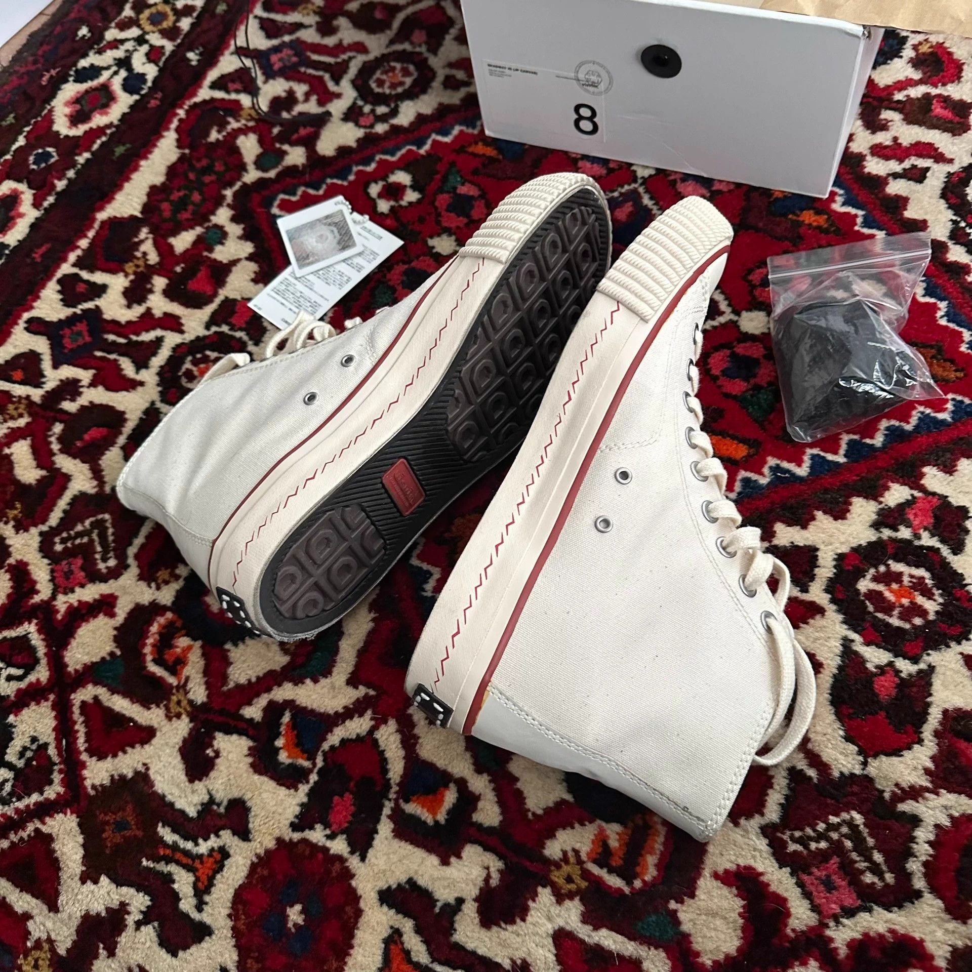 Visvim VISVIM 18AW SKAGWAY HI Canvas Sneakers US 8 9.9 New Size US 8 / EU 41 - 5 Thumbnail