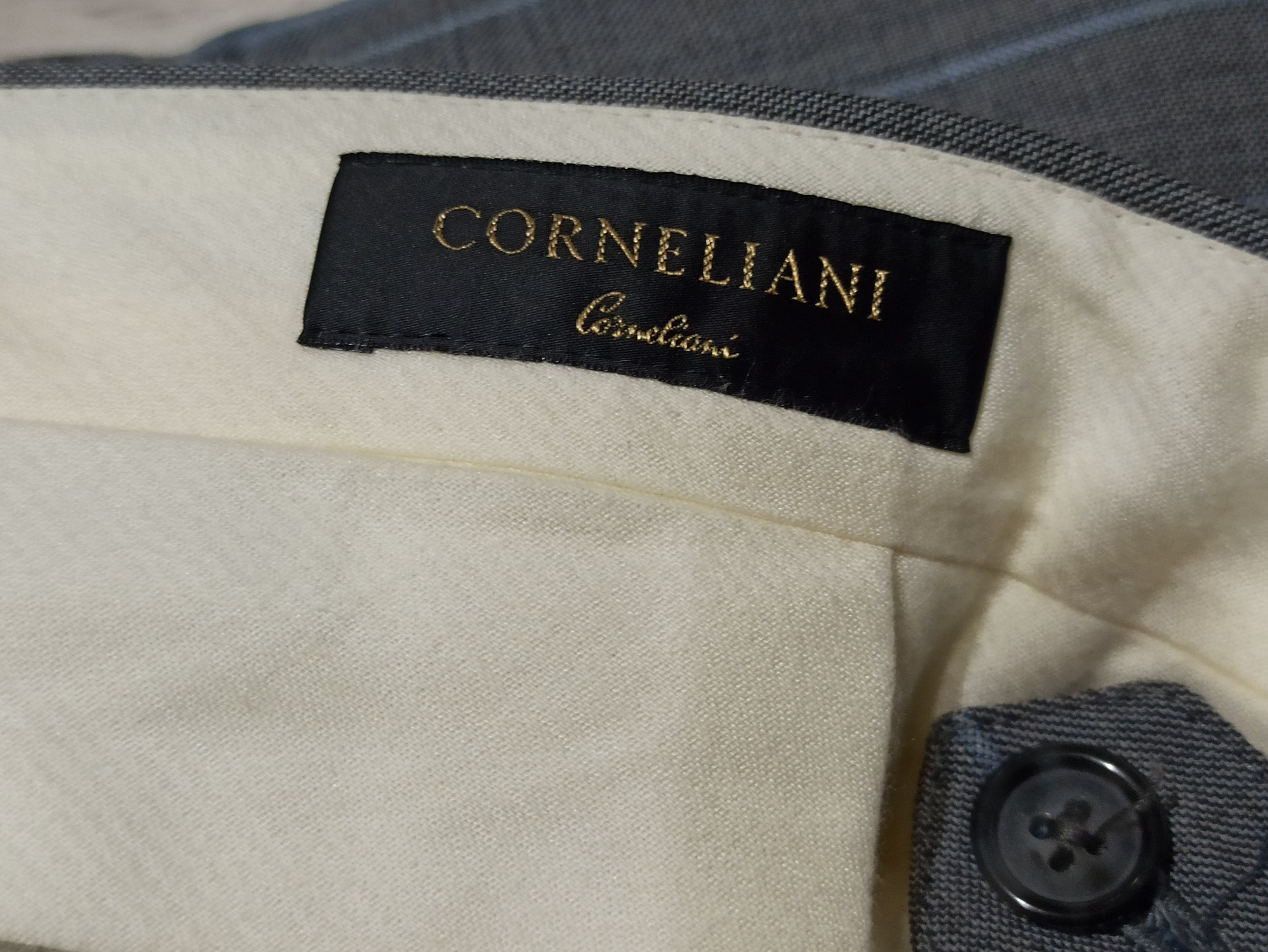 Corneliani Corneliani Wool Pinstripe Pants Size US 35 - 3 Thumbnail