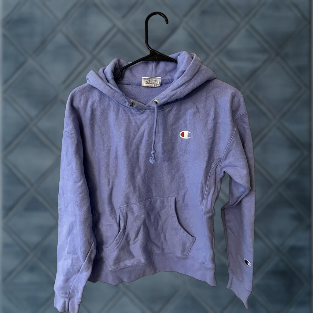 Champion Champion Hoodie Small Blue Reverse Weave Sweatshirt Gym Workout Women Size S / US 4 / IT 40 - 1 Thumbnail