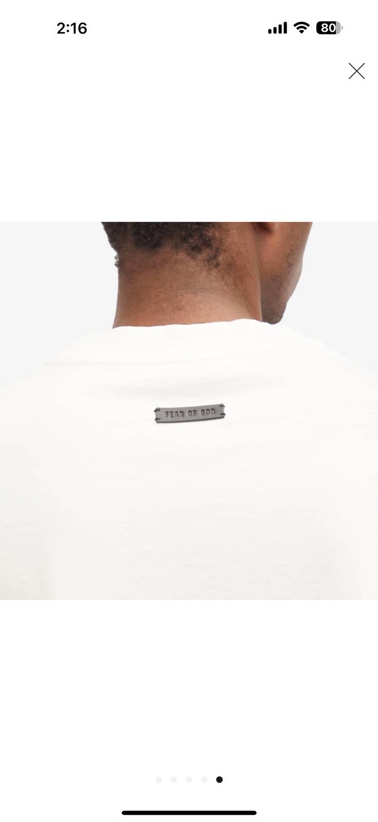 Fear of God Fear of god t shirt Size US XL / EU 56 / 4 - 2 Thumbnail