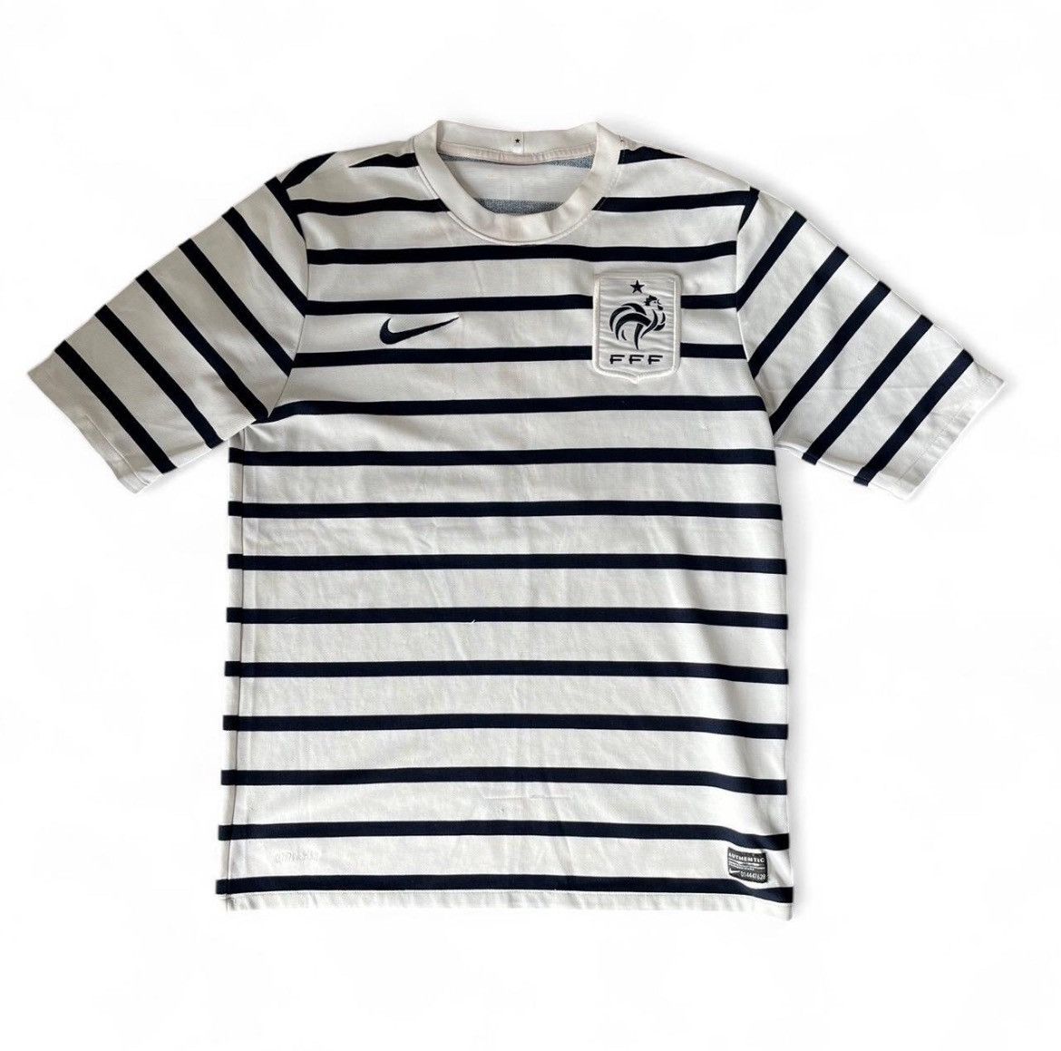 Nike Nike Frankreich Trikot ZIZOU 10 | Marinière Retro Shirt Size US M / EU 48-50 / 2 - 1 Thumbnail