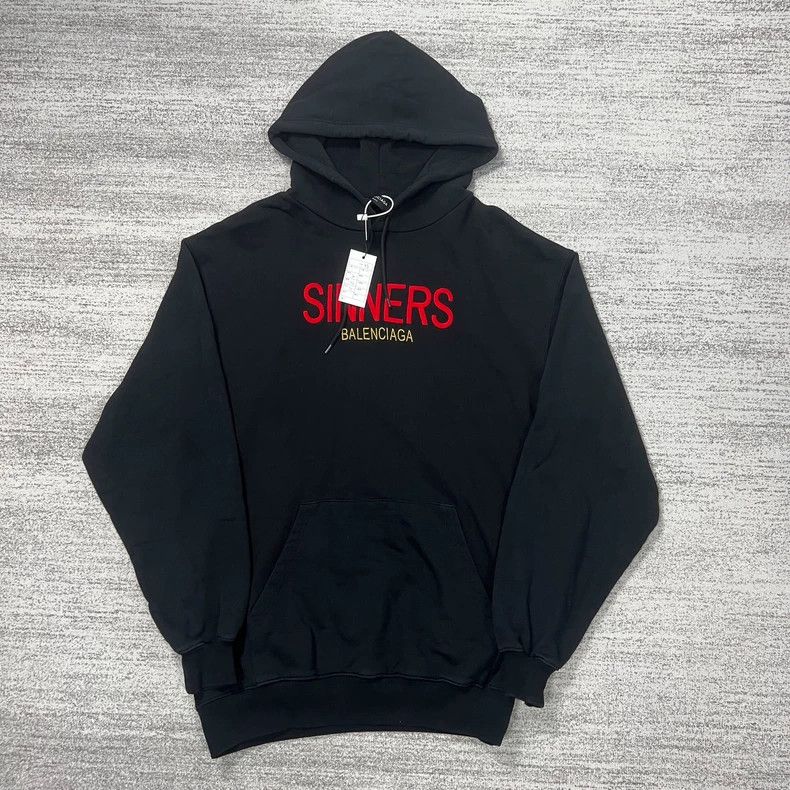 Balenciaga Balenciaga Criminals embroidered hoodies Size US XS / EU 42 / 0 - 1 Thumbnail