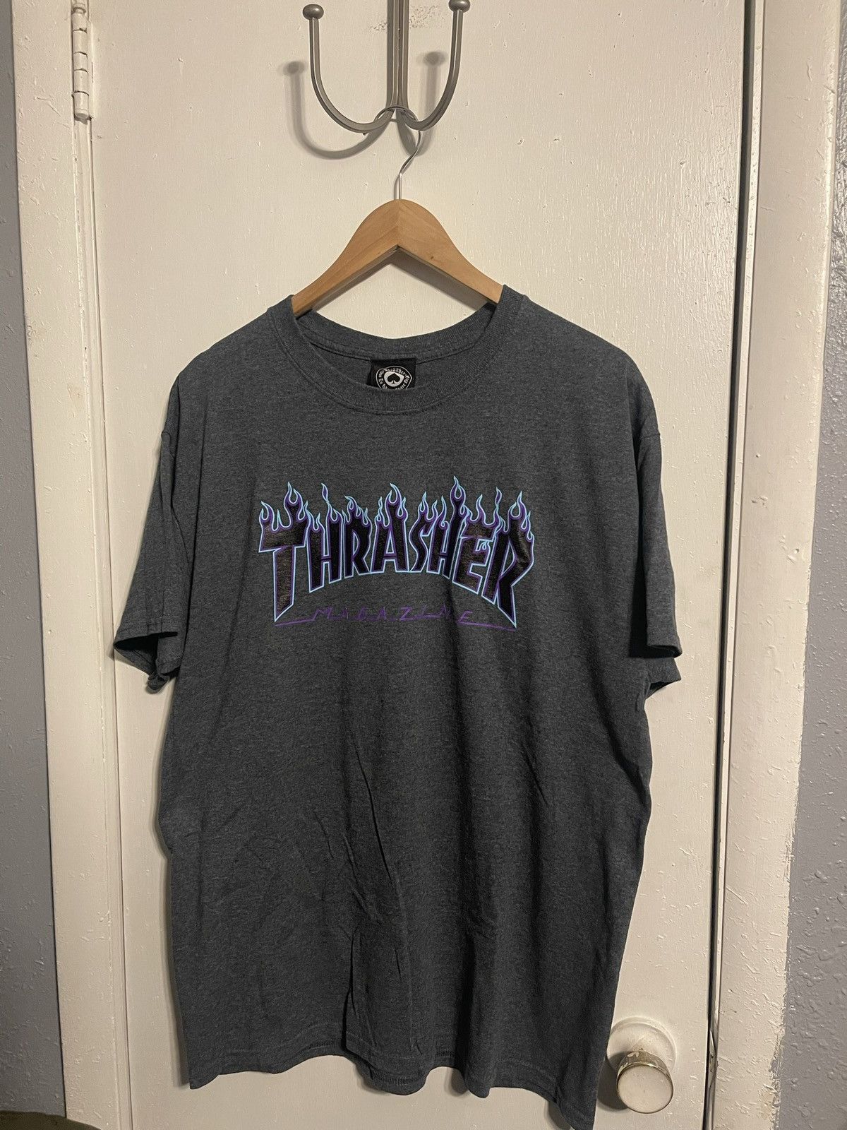 Thrasher Thrasher Fire Logo Tee Size US L / EU 52-54 / 3 - 1 Thumbnail