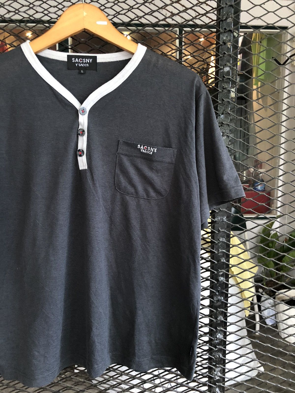 Japanese Brand × Yohji Yamamoto SACSNY Y’SACCS BY YOHJI YAMAMOTO SHIRT Size US L / EU 52-54 / 3 - 2 Thumbnail