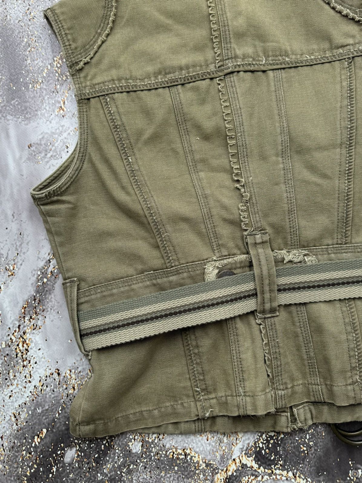 Vintage Vintage Belted Amazing Vest Size S / US 4 / IT 40 - 6 Thumbnail