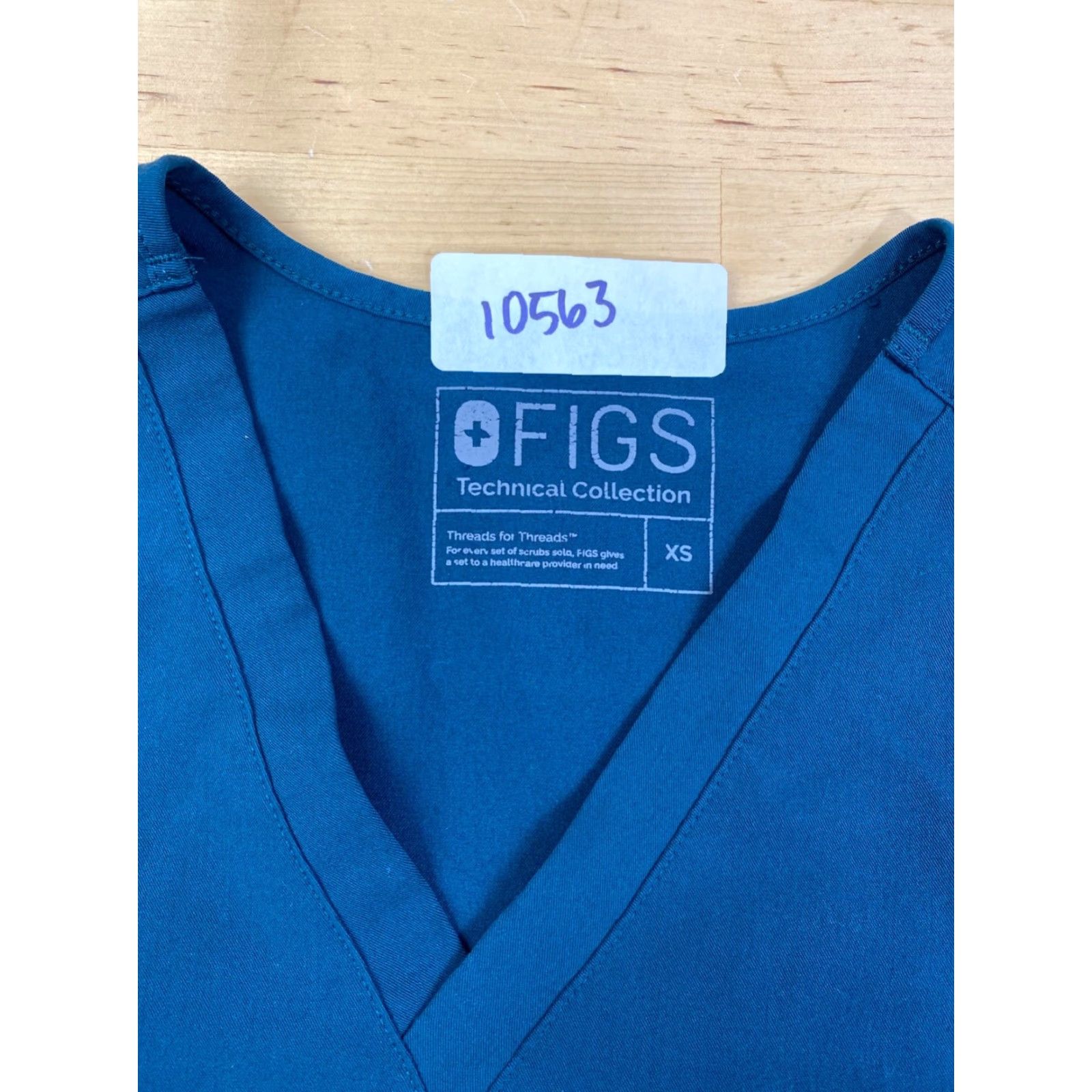 Vintage VINTAGE FIGS Catarina Scrub Top Womens XS Green? Size XS / US 0-2 / IT 36-38 - 2 Thumbnail