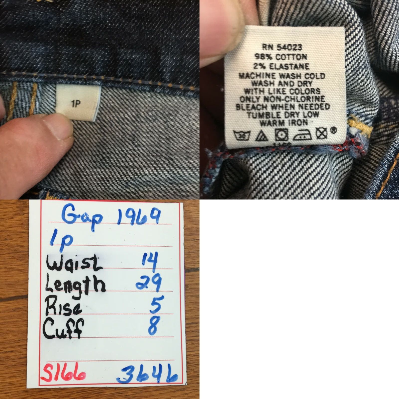 Gap Gap Jeans Bootcut Denim 28 in 29 in Petite Size 1P Blue Regular Fit Stretch Comfort Womens Size 25" / US 0 / IT 36 - 8 Thumbnail