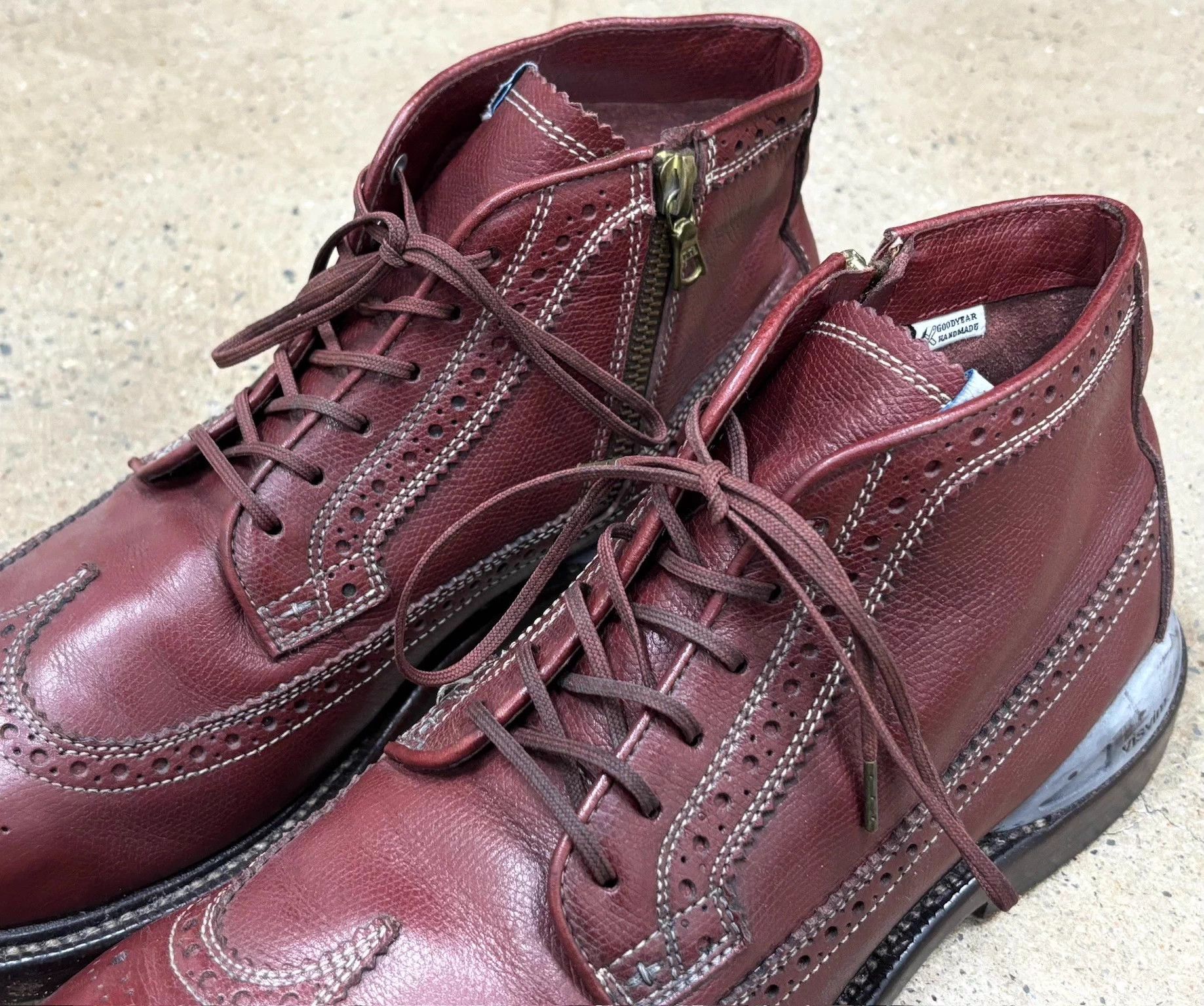 Visvim Visvim Patrician Mid W.T. Folk hi-top sneakers Size US 12 / EU 45 - 4 Thumbnail