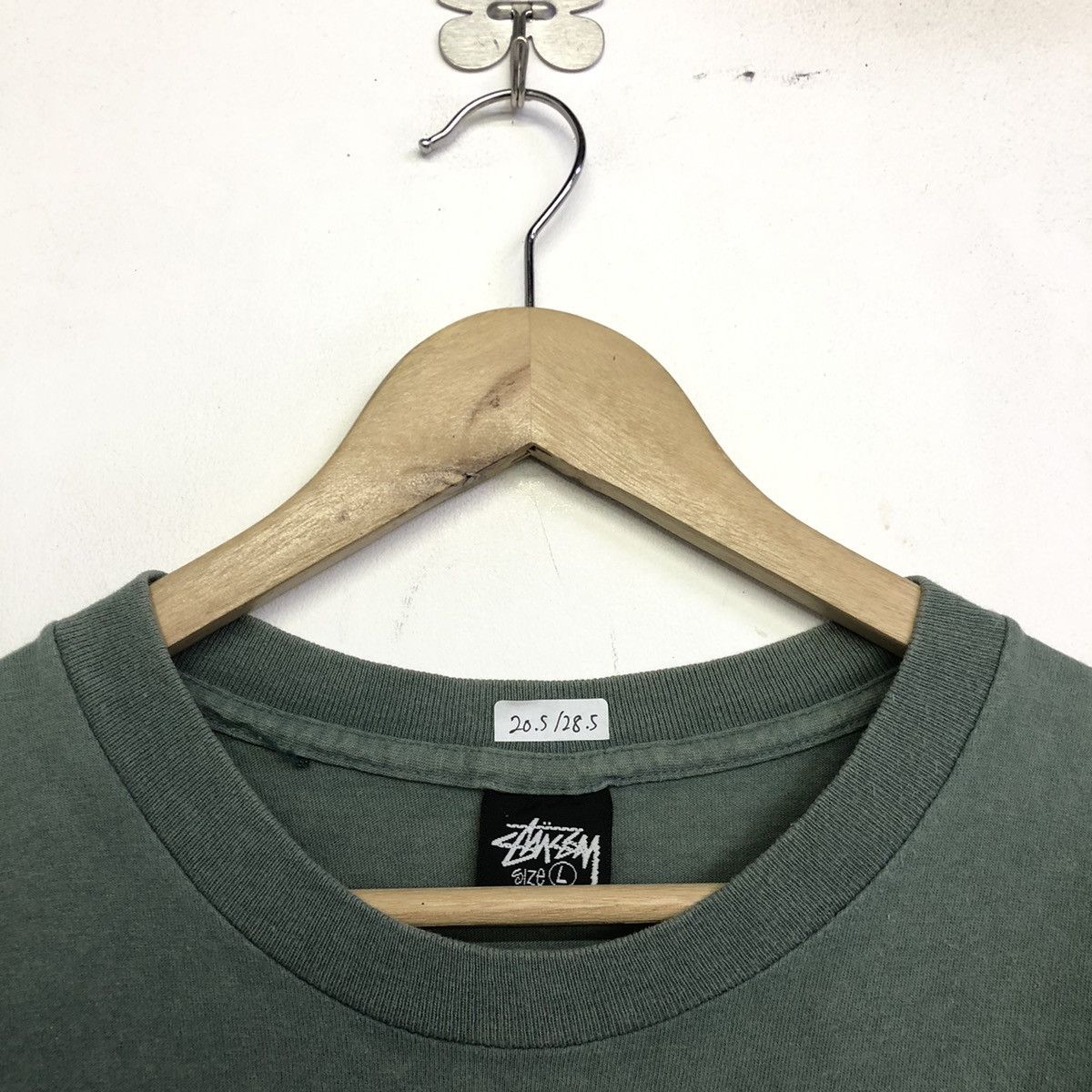 Stussy × Vintage Vintage 80 Stussy Rat Patrol Backhitt Tshirt Size US L / EU 52-54 / 3 - 6 Thumbnail