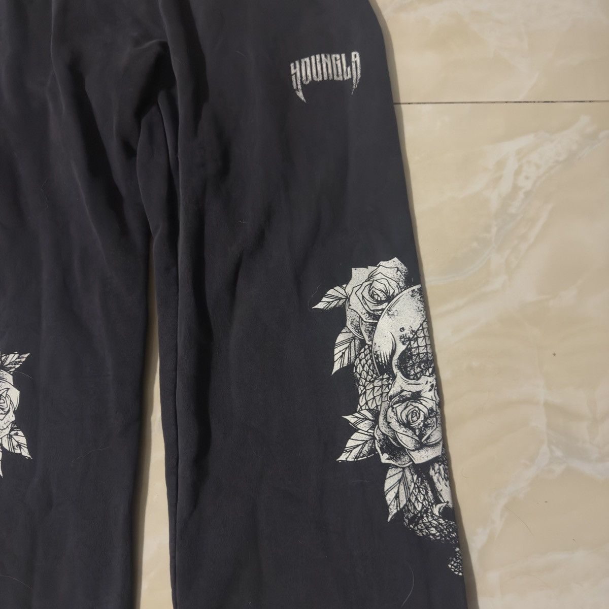 YoungLA YoungLa Skull Sweatpants Size US 32 / EU 48 - 3 Thumbnail