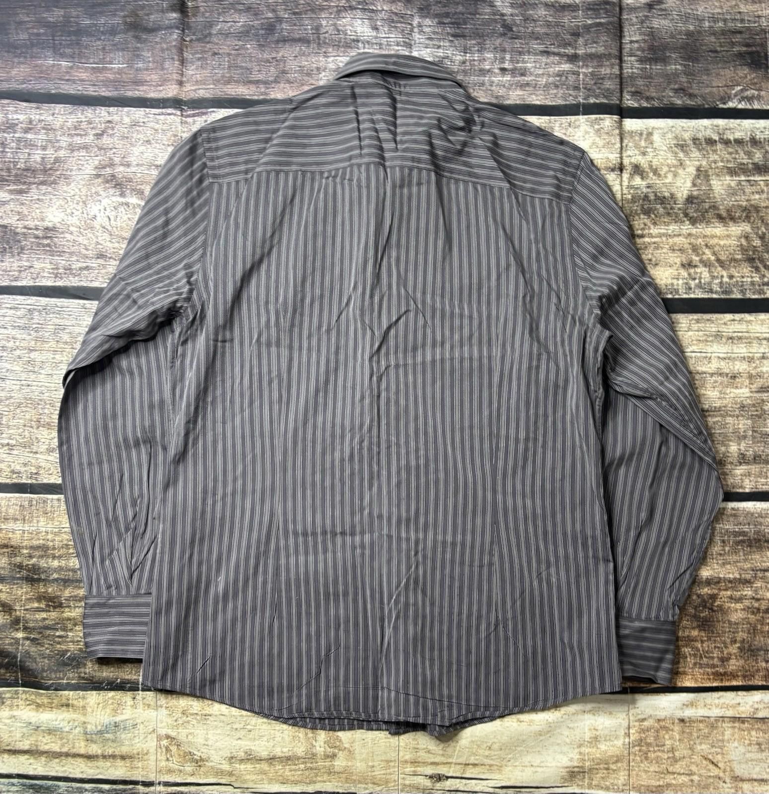 Versace Versace Collection Shirt Mens 41 16 Trend Fit Striped Medusa Size US M / EU 48-50 / 2 - 3 Thumbnail