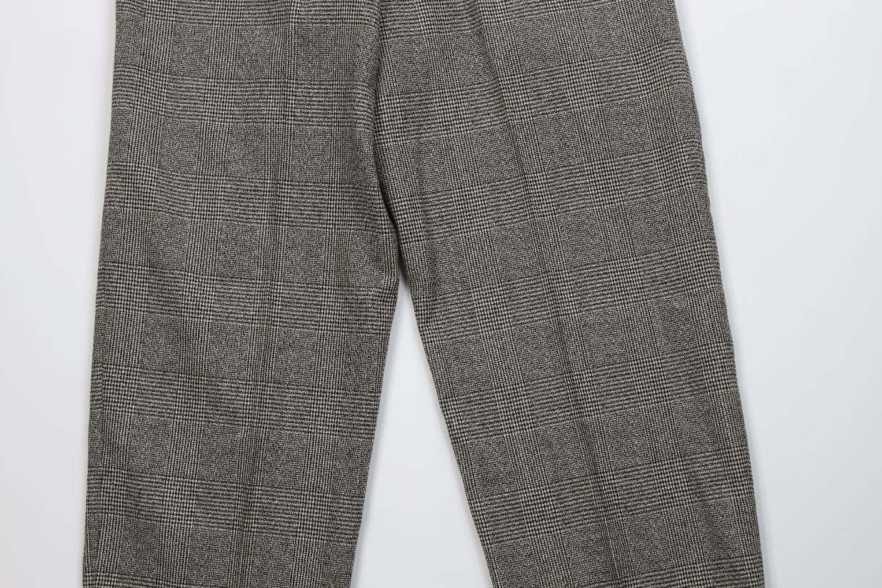 Vintage Vintage 90s Streetwear Wide Leg Chino Pants Houndstooth Size US 29 - 12 Thumbnail
