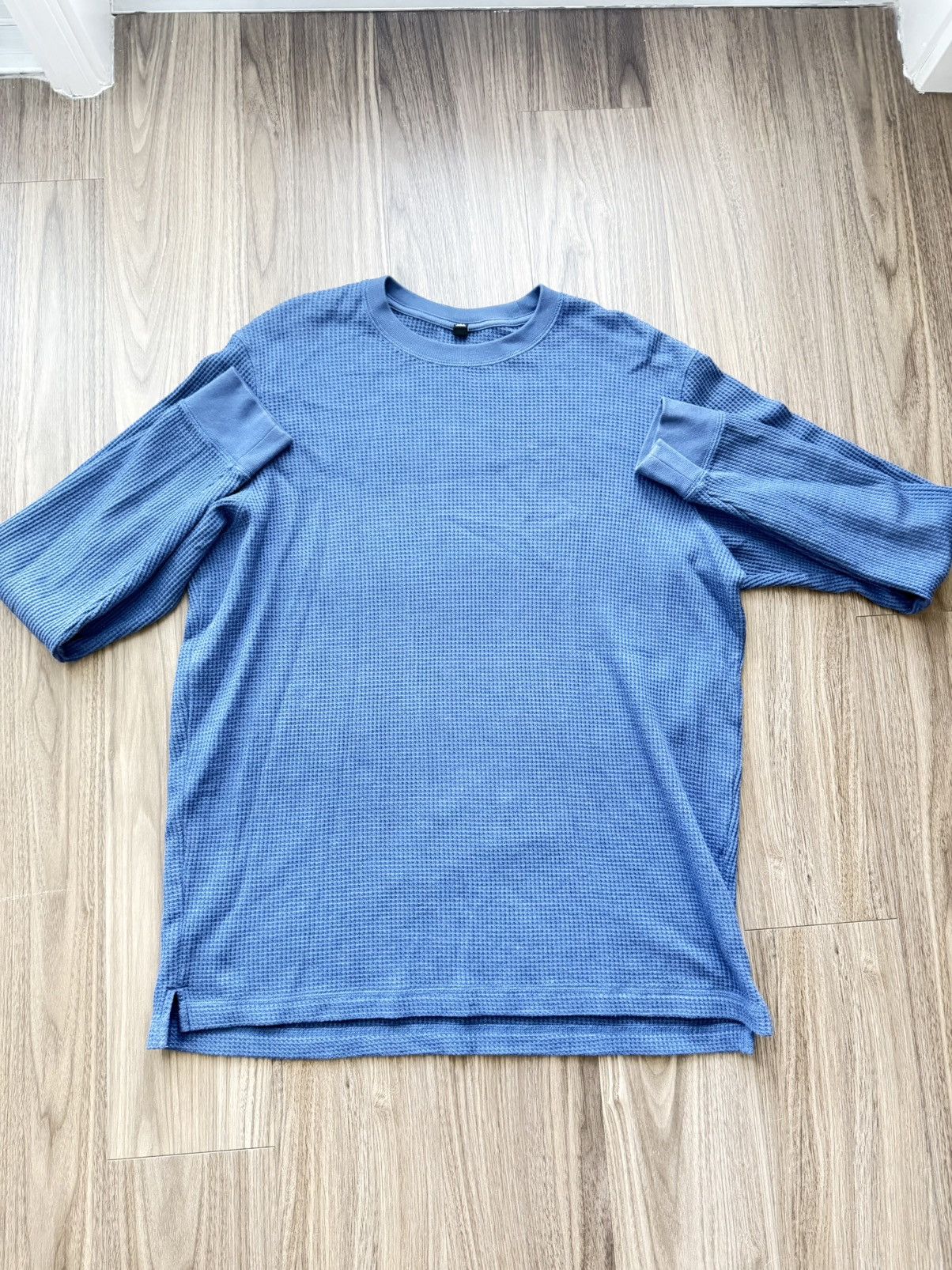 Uniqlo Uniqlo waffle long-sleeve shirt Size US L / EU 52-54 / 3 - 1 Thumbnail