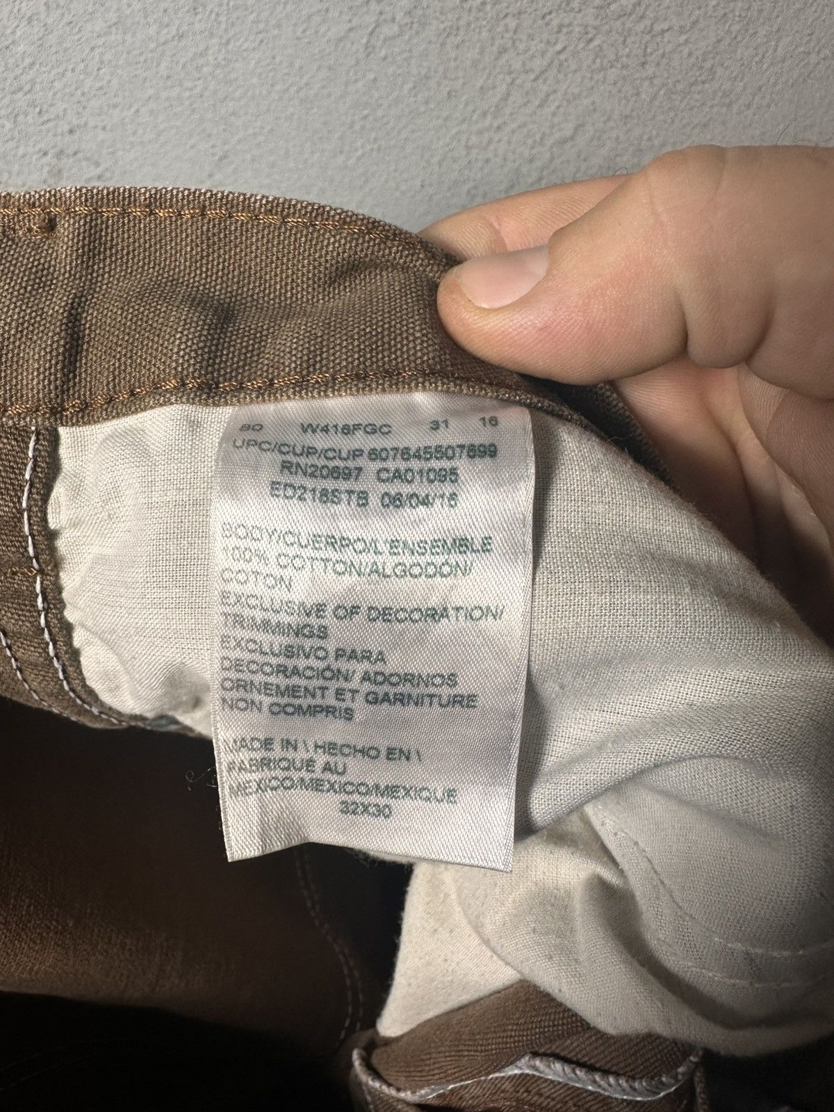 Carhartt × Dickies × Vintage Vintage Y2K Baggy Carhartt Style Carpenter Skater Tech Pants Size US 32 / EU 48 - 6 Thumbnail