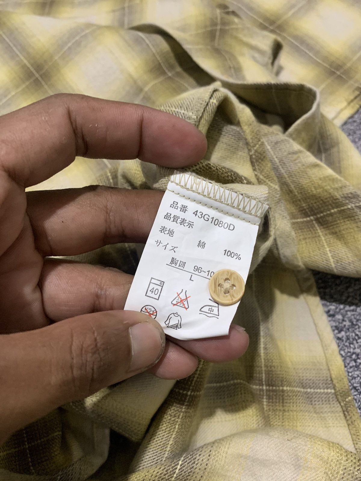 Gotcha Flanel gotcha motif veterano Size US L / EU 52-54 / 3 - 4 Thumbnail