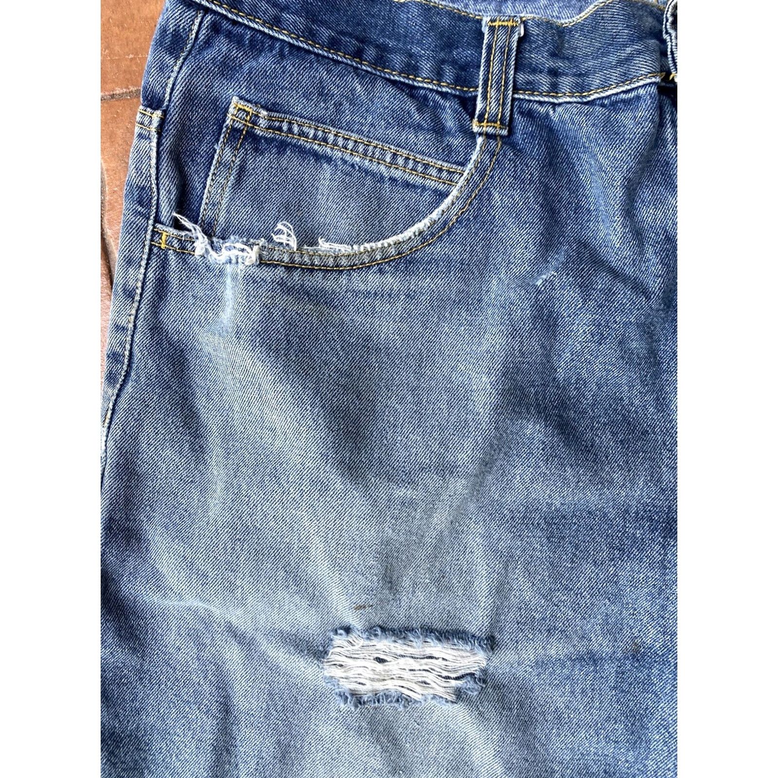 Southpole VINTAGE Southpole Jeans Shorts Mens Bermuda 36 Denim Baggy 90s Hip Hop Size US 36 / EU 52 - 4 Thumbnail