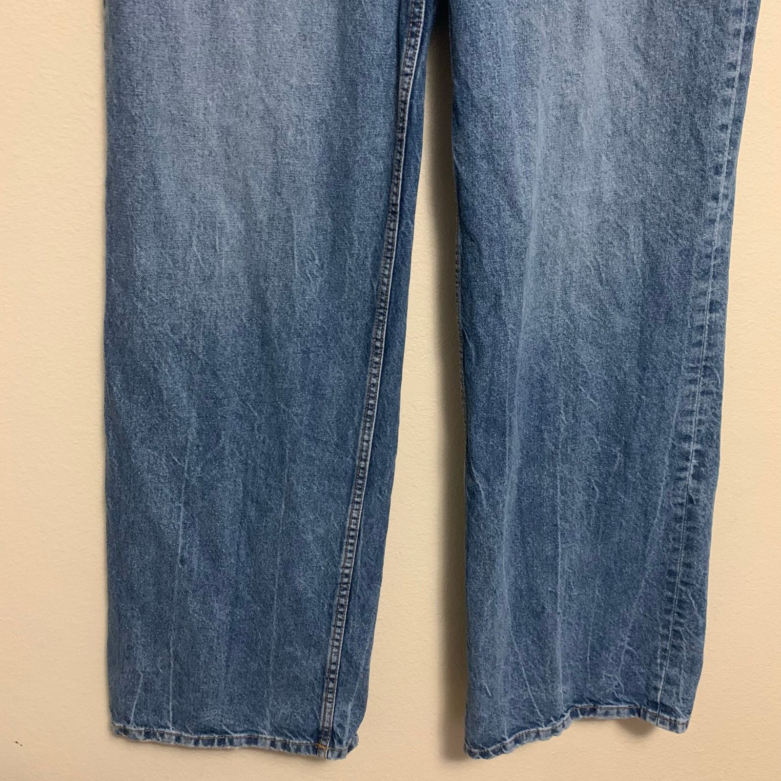 Asos Asos Tall Wide Leg Baggy Jeans Mens Size 30 x 36 Size US 30 / EU 46 - 3 Thumbnail