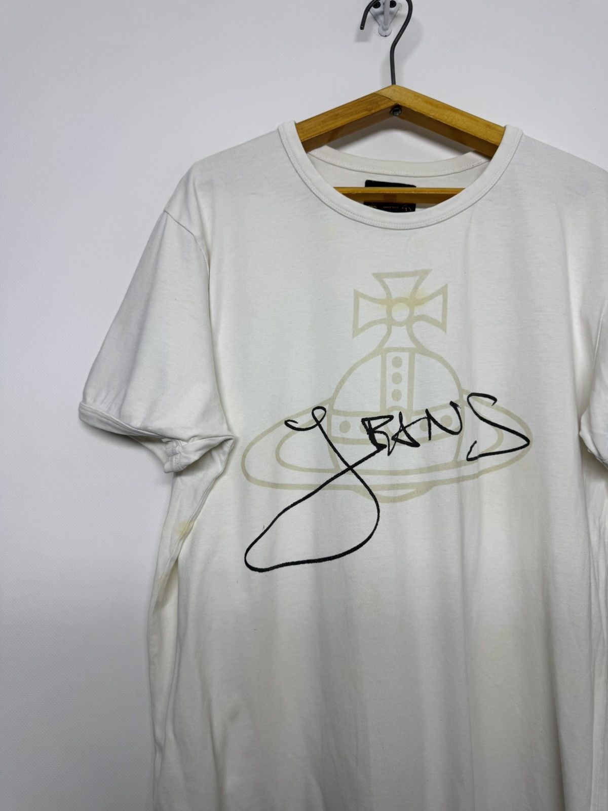 Vivienne Westwood Vintage Y2k Vivienne Westwood Anglomania🤍 Print T-Shirt 00’s Size L / US 10 / IT 46 - 6 Thumbnail