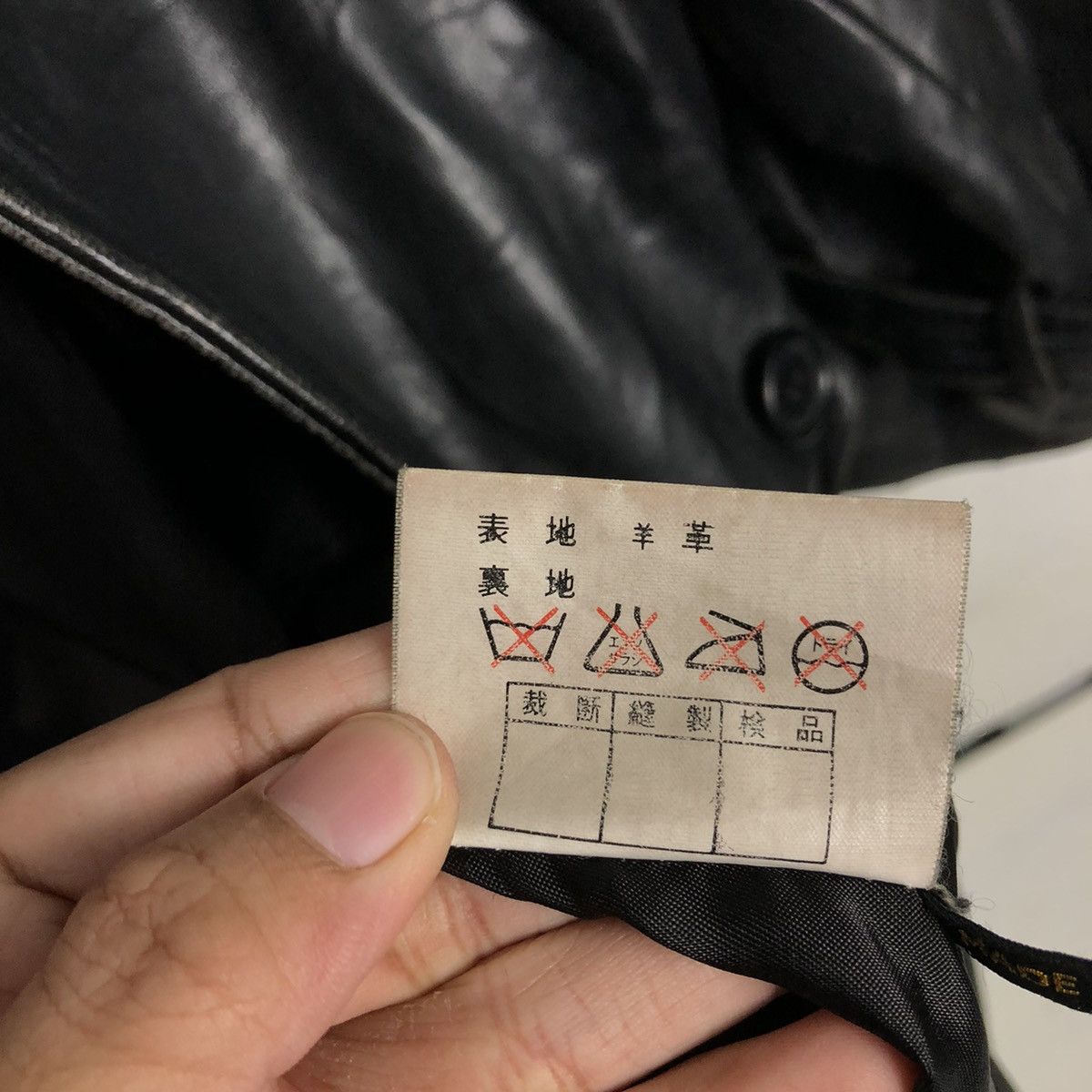 Japanese Brand 📌Vintage Leather Jacket Felgi Donna Blanket Issey Miyake Size US M / EU 48-50 / 2 - 20 Thumbnail