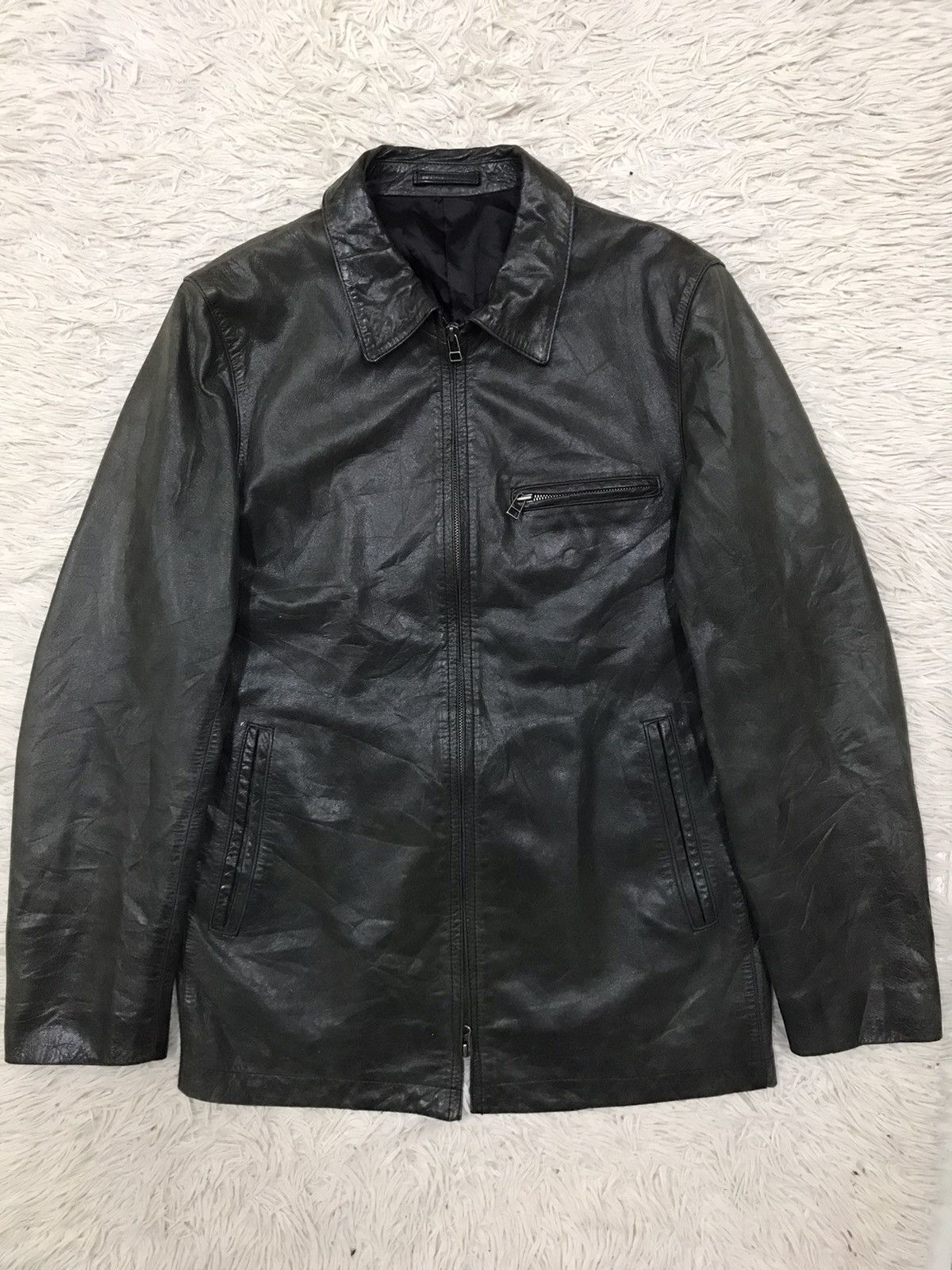 JUN MEN Vintage Jun Man Leather Jacket Size US S / EU 44-46 / 1 - 7 Thumbnail