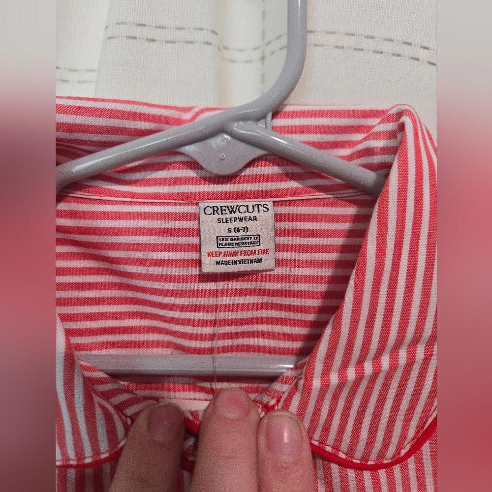 Designer Crewcuts Girls' Boxer Sleep Top in Stripe Size ONE SIZE - 3 Thumbnail
