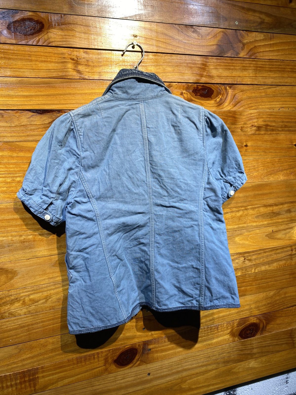 Kapital Kapital Japan Vintage Denim Short Sleeve Double-Breasted Size S / US 4 / IT 40 - 11 Thumbnail