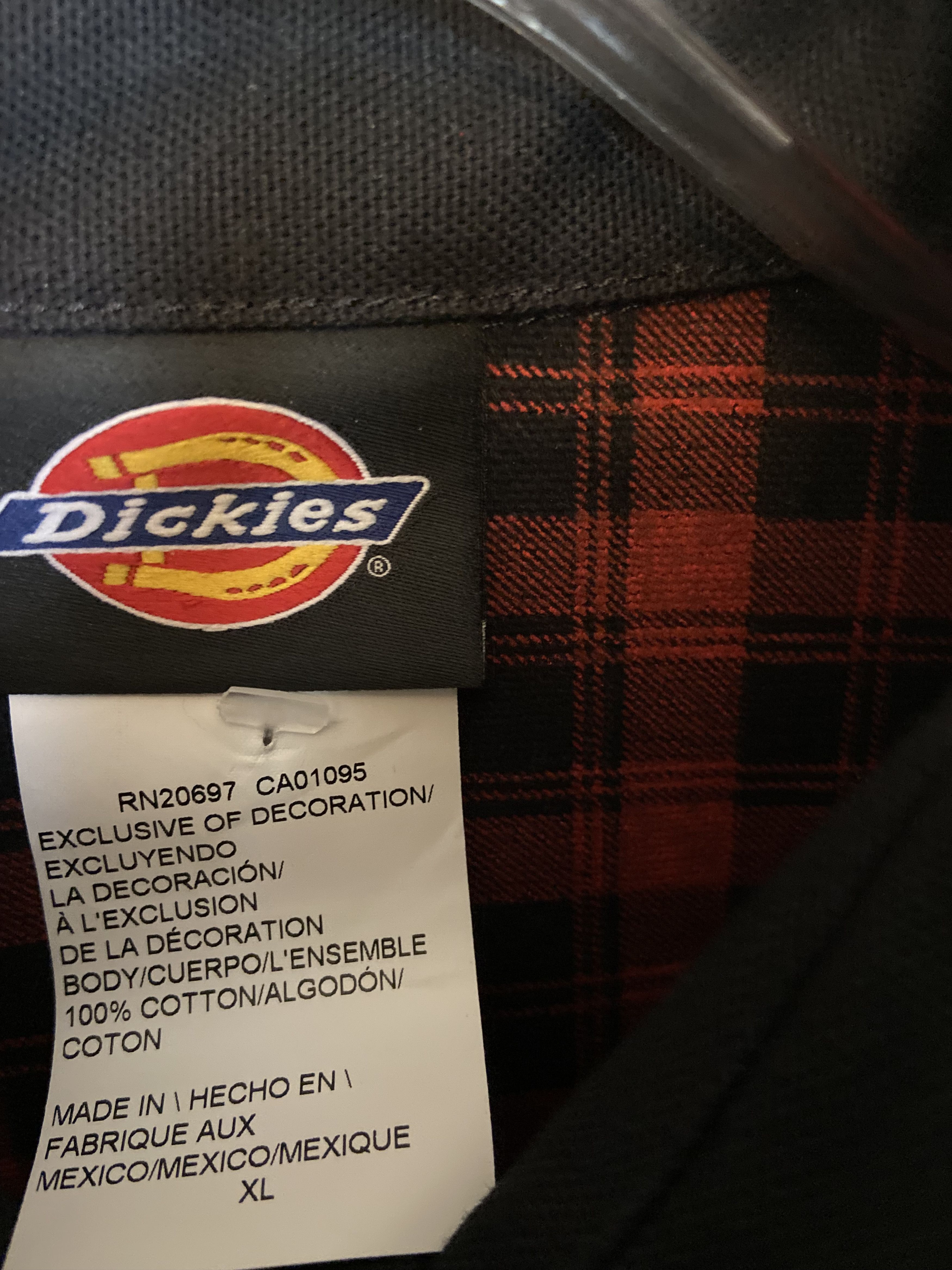 Dickies Dickies Men's WL620 Long Sleeve Brushed Back Canvas Shirt Size US XL / EU 56 / 4 - 3 Thumbnail