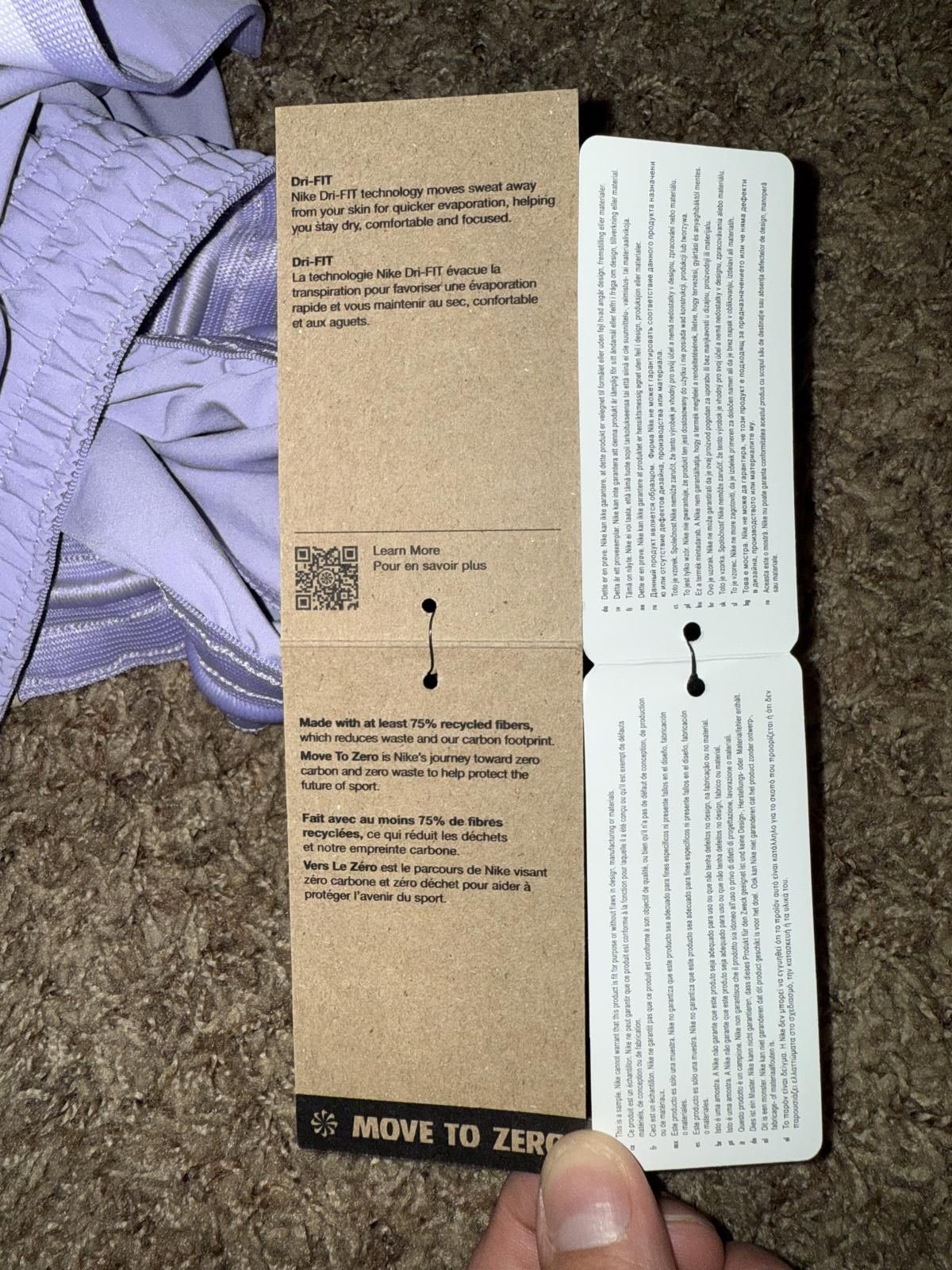 Nike Nike DNA Men's Dri-FIT 6" UV Woven Basketball Shorts Sample Size US 32 / EU 48 - 11 Thumbnail