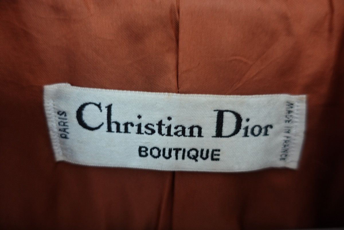 Christian Dior Monsieur Christian Dior Boutique Wool Coat Size M / US 6-8 / IT 42-44 - 3 Thumbnail
