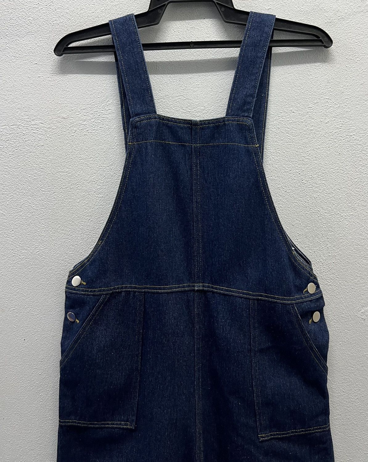 Vintage Vintage Inspired Dark Wash Denim Overalls Gossip Los Angeles Size US 35 - 3 Thumbnail