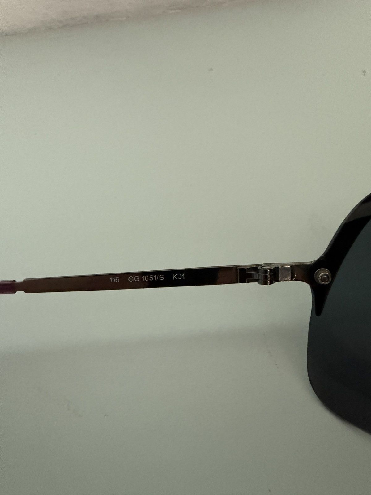 Gucci Gucci by Tom Ford 2001 "Aaliyah" oversize mask sunglasses Size ONE SIZE - 12 Thumbnail