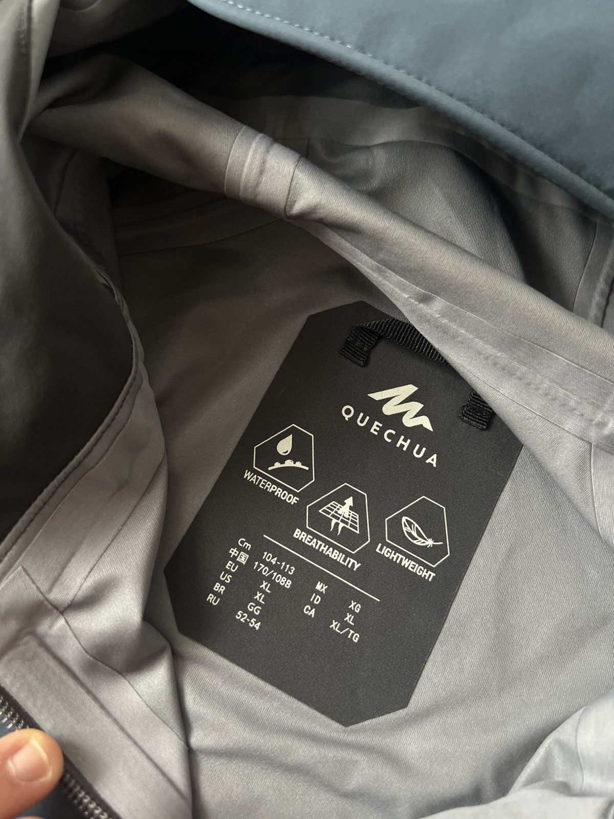Other Quechua Pro Quality Alpha SV Waterproof Gorcpore Jacket Size US L / EU 52-54 / 3 - 14 Thumbnail