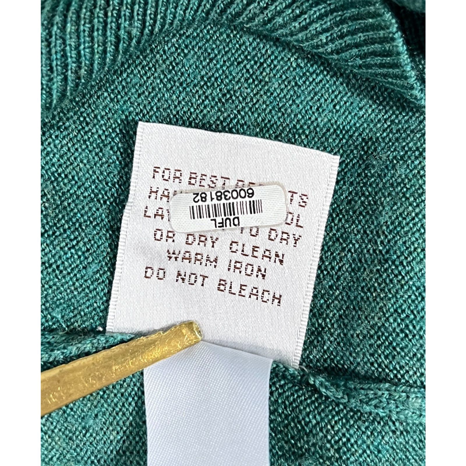Peter Millar VINTAGE Peter Millar Crown Soft V-Neck Knit Sweater Mens Merino Wool Silk Sz M Green Pullover 85% Merino Wool, 15% Silk Classic Preppy Size US M / EU 48-50 / 2 - 6 Thumbnail