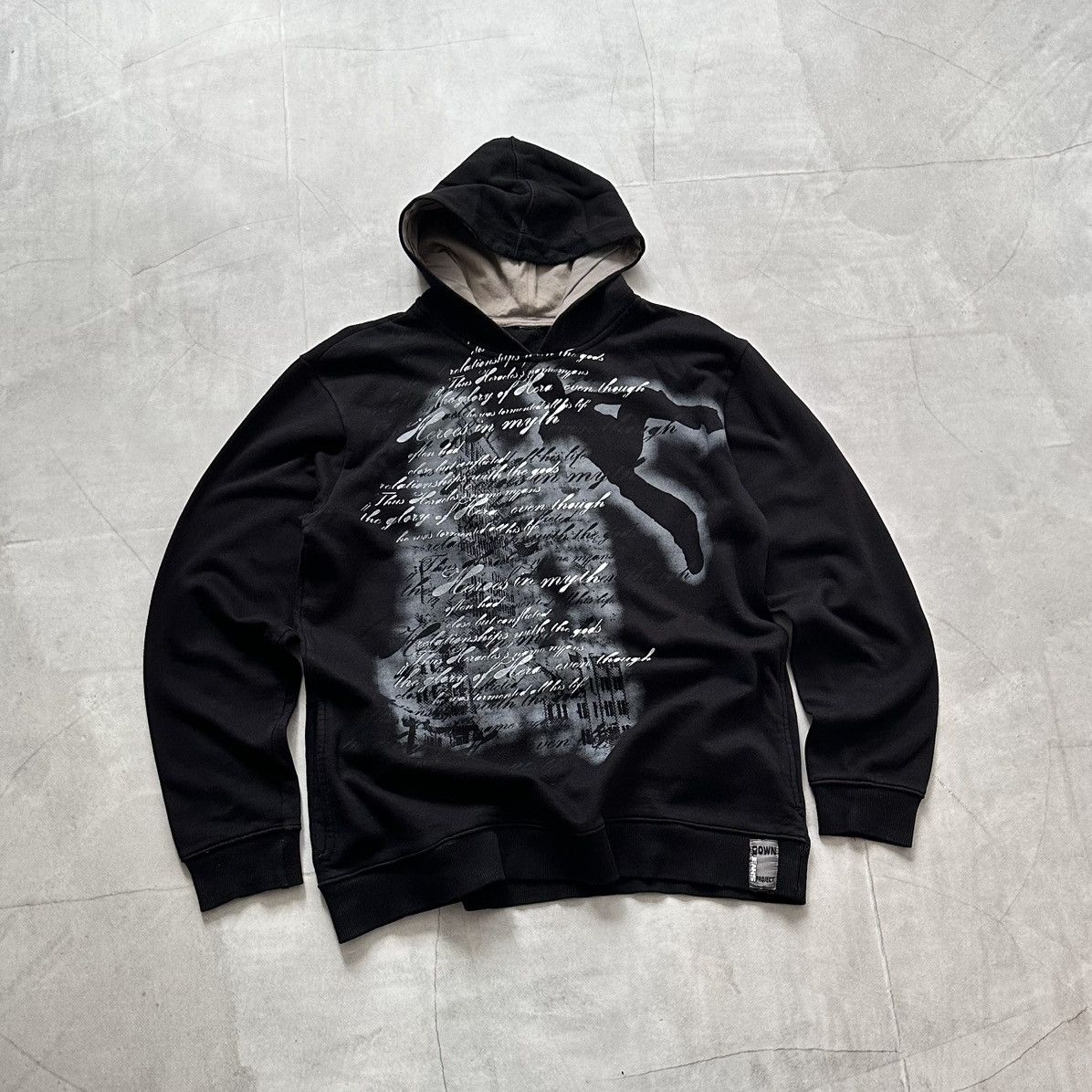 Hysteric Glamour × Undercover Japan Poem Punk Hoodie CDG In The Attic Impala Style Size US L / EU 52-54 / 3 - 1 Thumbnail