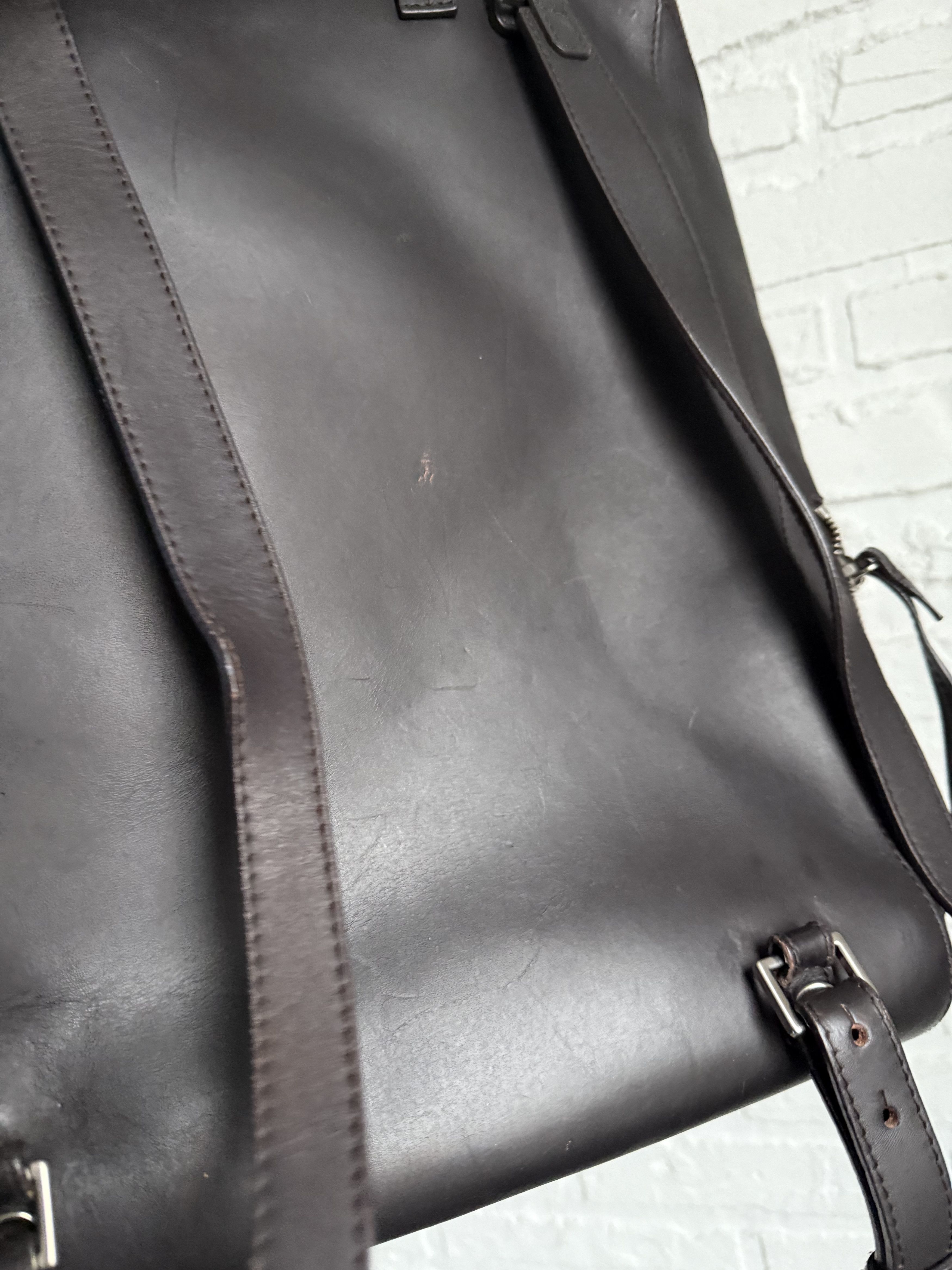 Other Avantgarde Bonastre Leather brown Backpack Hand made Size ONE SIZE - 15 Thumbnail