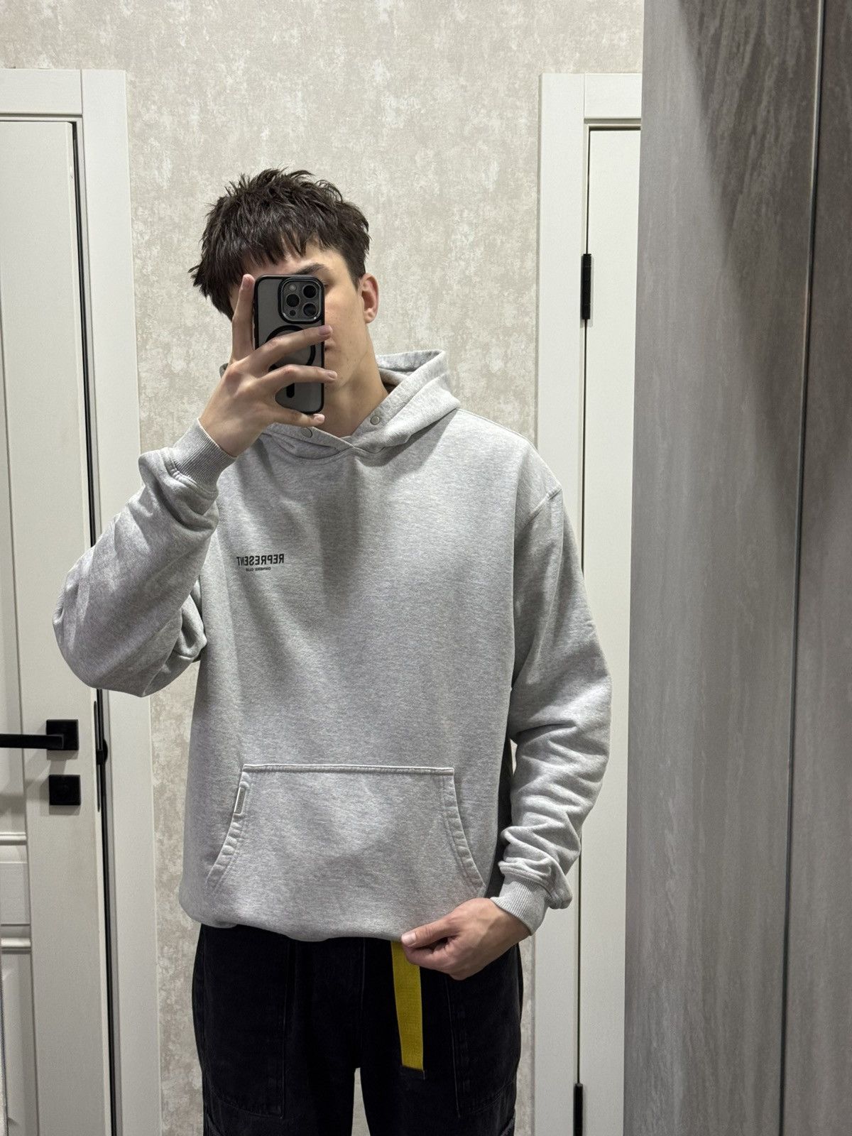 Represent Clo. Represent Oversized box fit hoodie Y2K size L Men’s Big Logo Size US L / EU 52-54 / 3 - 3 Thumbnail