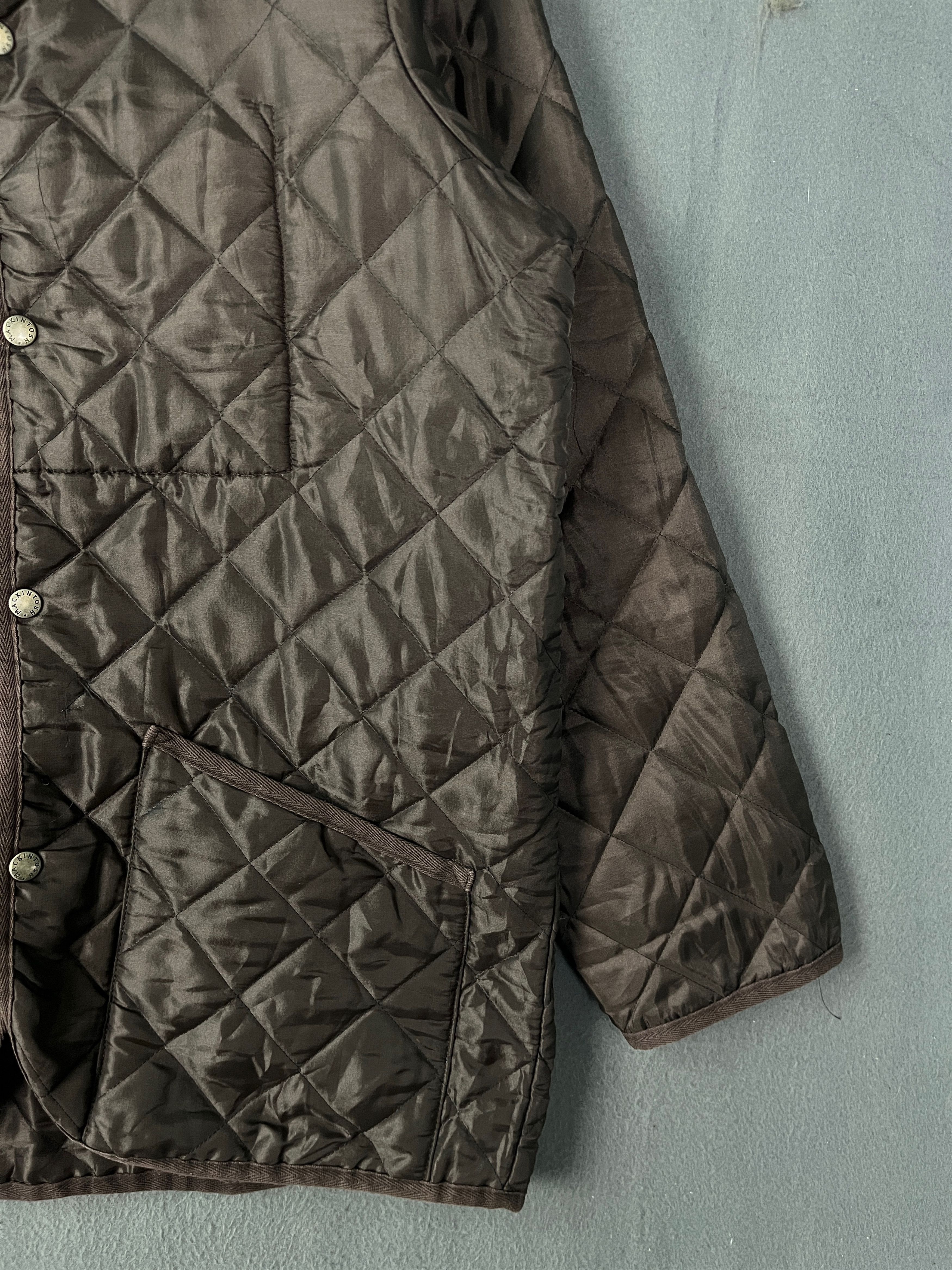 Mackintosh Mackintosh Quilted Jacket Made in Scotland For Ships Size US L / EU 52-54 / 3 - 5 Thumbnail